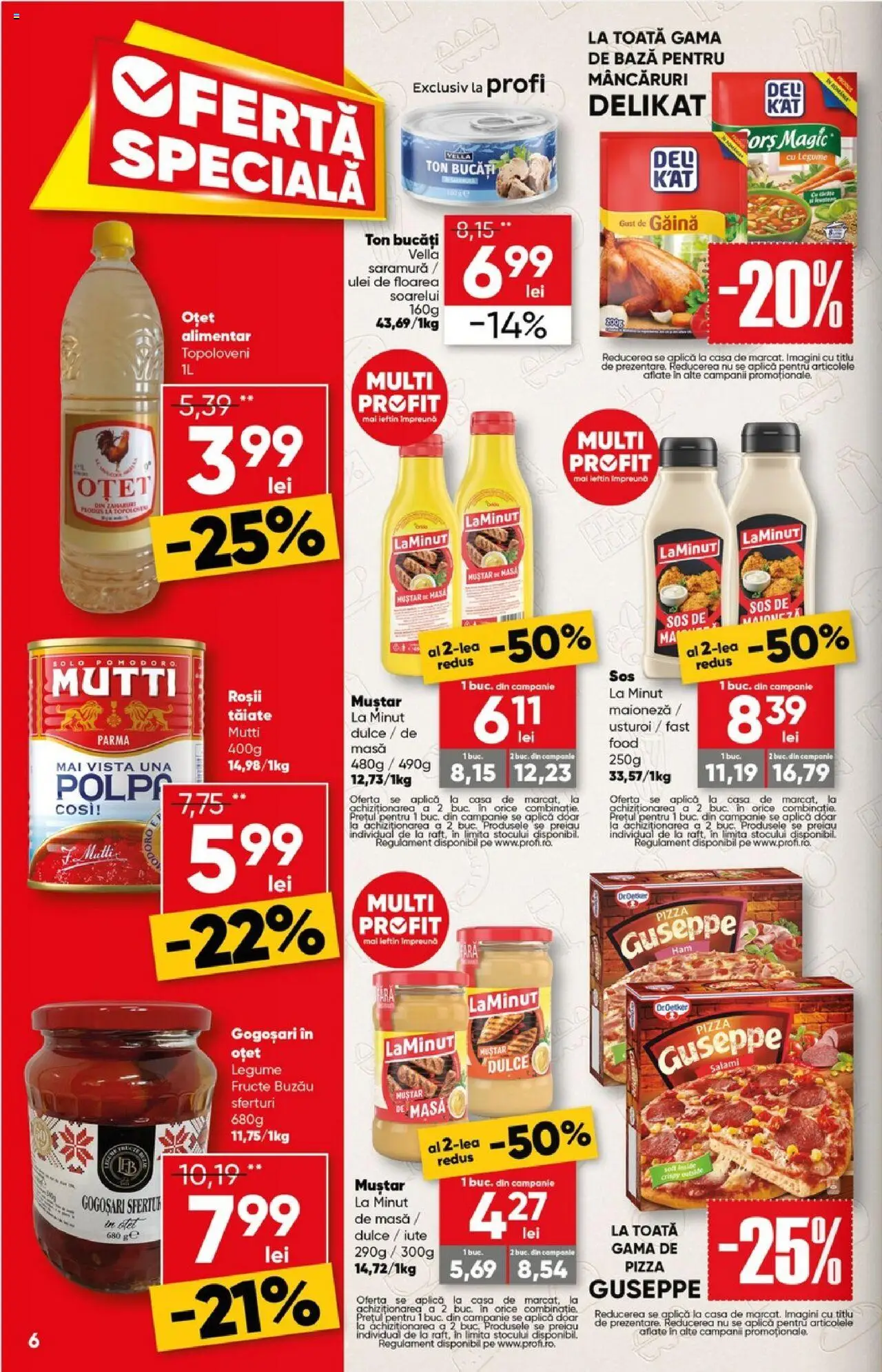 Catalog Profi 17 - 29 Septembrie 2025 | Pagina 6 | Produse: Masă, Ulei, Pizza, Legume