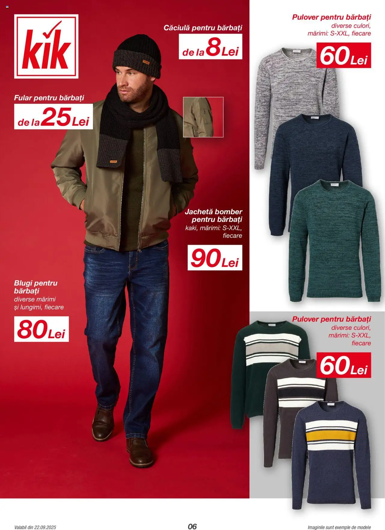 Catalog Kik 22 Septembrie - 11 Octombrie 2025 | Pagina 6 | Produse: Blugi, Jachetă, Pulover