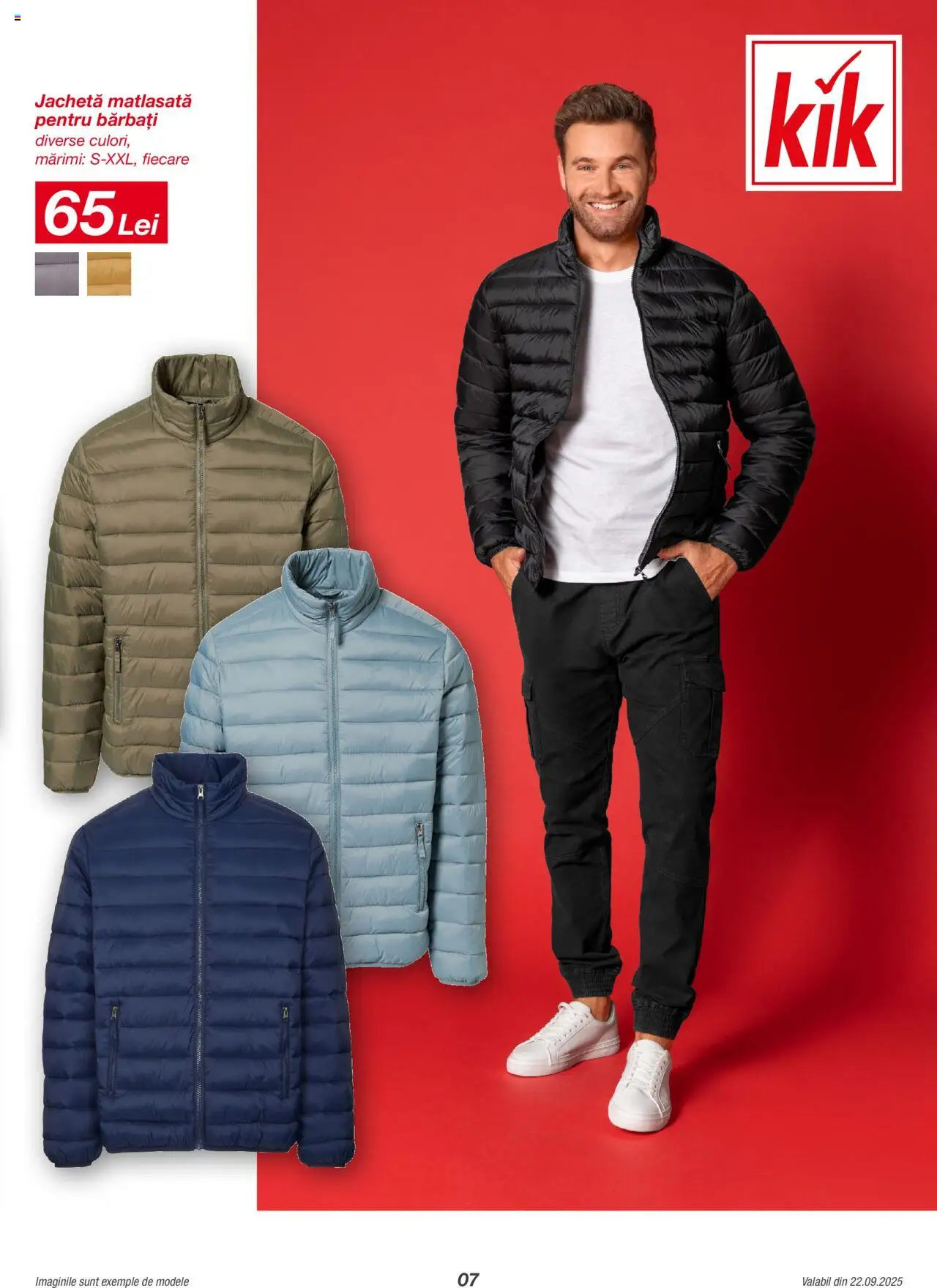 Catalog Kik 22 Septembrie - 11 Octombrie 2025 | Pagina 7 | Produse: Jachetă