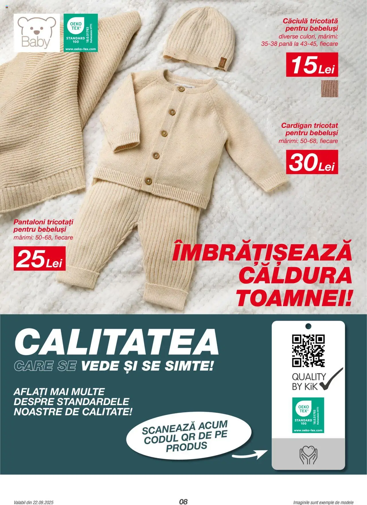 Catalog Kik 22 Septembrie - 11 Octombrie 2025 | Pagina 8 | Produse: Cardigan, Pantaloni