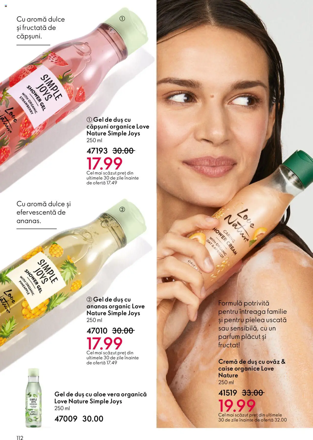 Catalog Oriflame 22 Octombrie - 10 Noiembrie 2025 | Pagina 112 | Produse: Parfum, Cremă, Ananas, Căpșuni