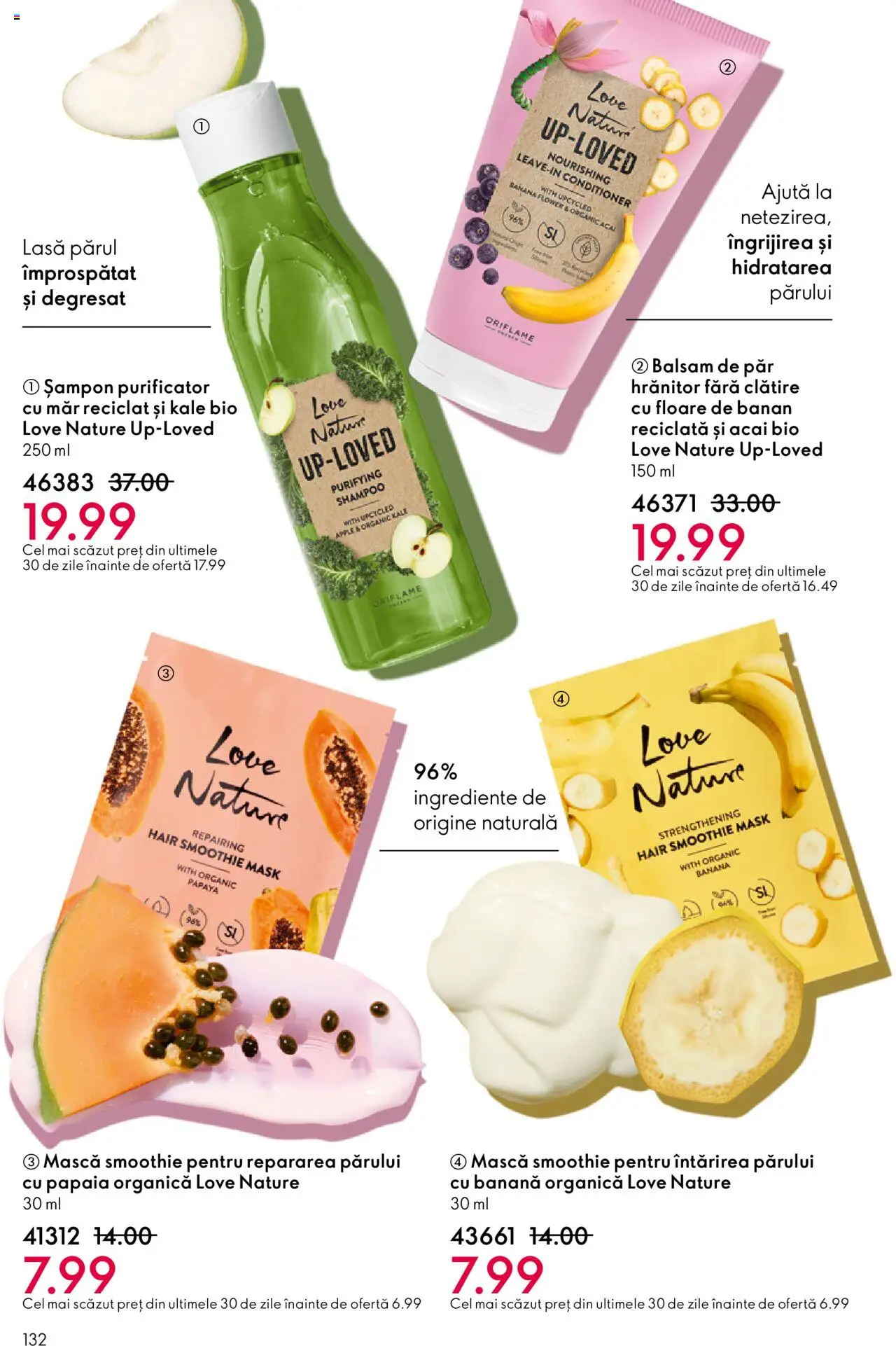 Catalog Oriflame 22 Octombrie - 10 Noiembrie 2025 | Pagina 132 | Produse: Şerit ödül, Balsam, Balsam de păr, Boncuklu Oyuncakları