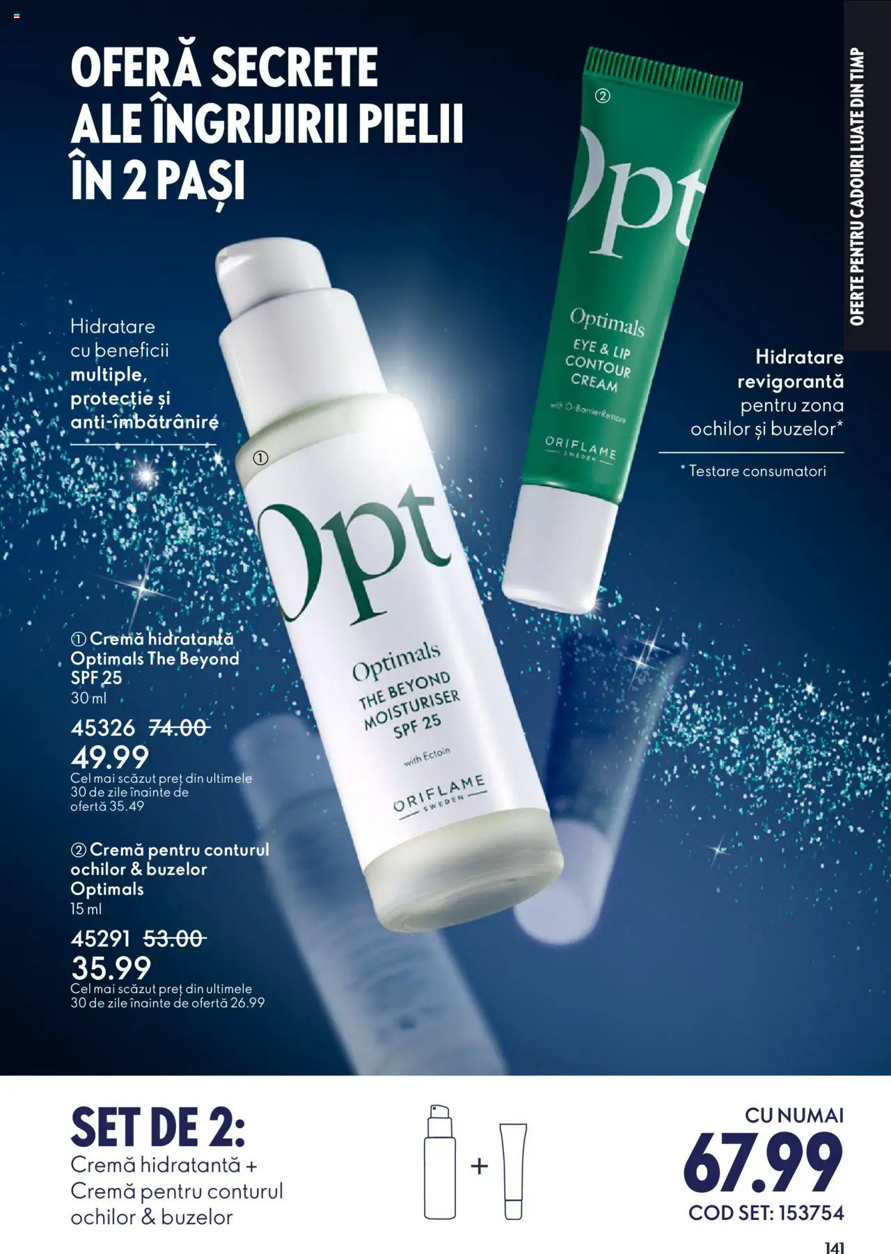 Catalog Oriflame 22 Octombrie - 10 Noiembrie 2025 | Pagina 141 | Produse: Arapsaçı, Cremă