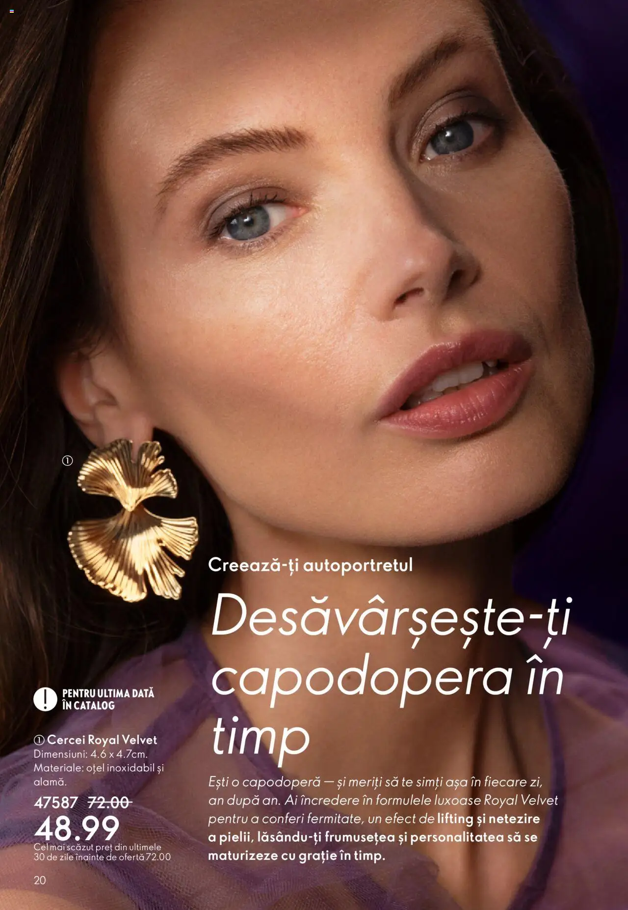 Catalog Oriflame 22 Octombrie - 10 Noiembrie 2025 | Pagina 20 | Produse: Cercei