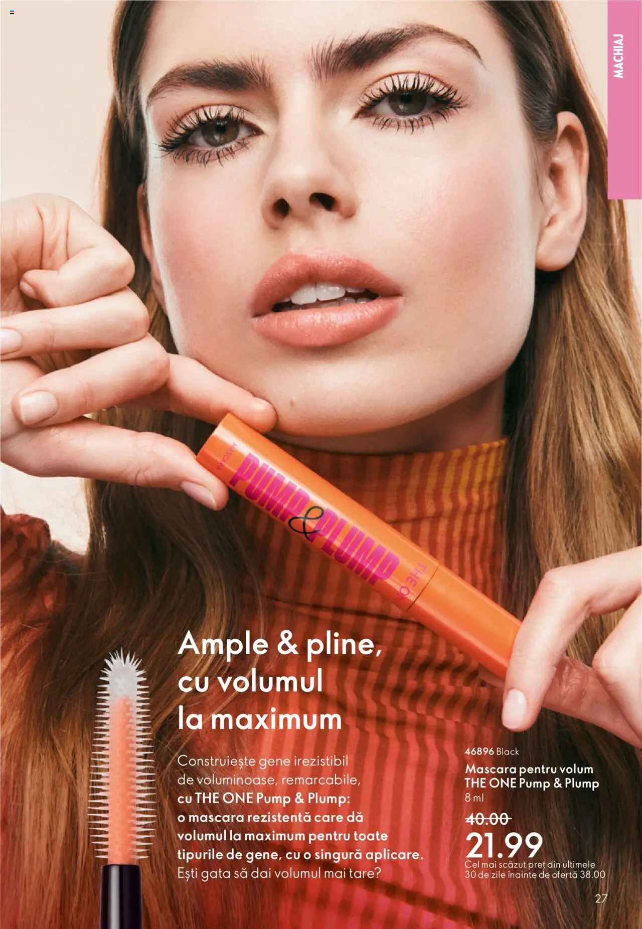 Catalog Oriflame 22 Octombrie - 10 Noiembrie 2025 | Pagina 27 | Produse: Machiaj, Mascara
