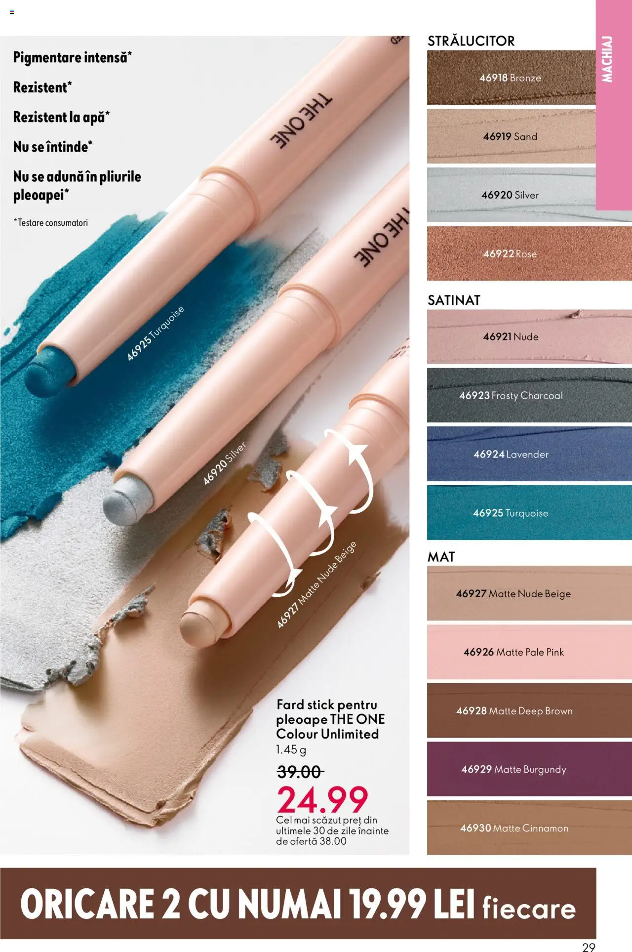 Catalog Oriflame 22 Octombrie - 10 Noiembrie 2025 | Pagina 29 | Produse: Machiaj
