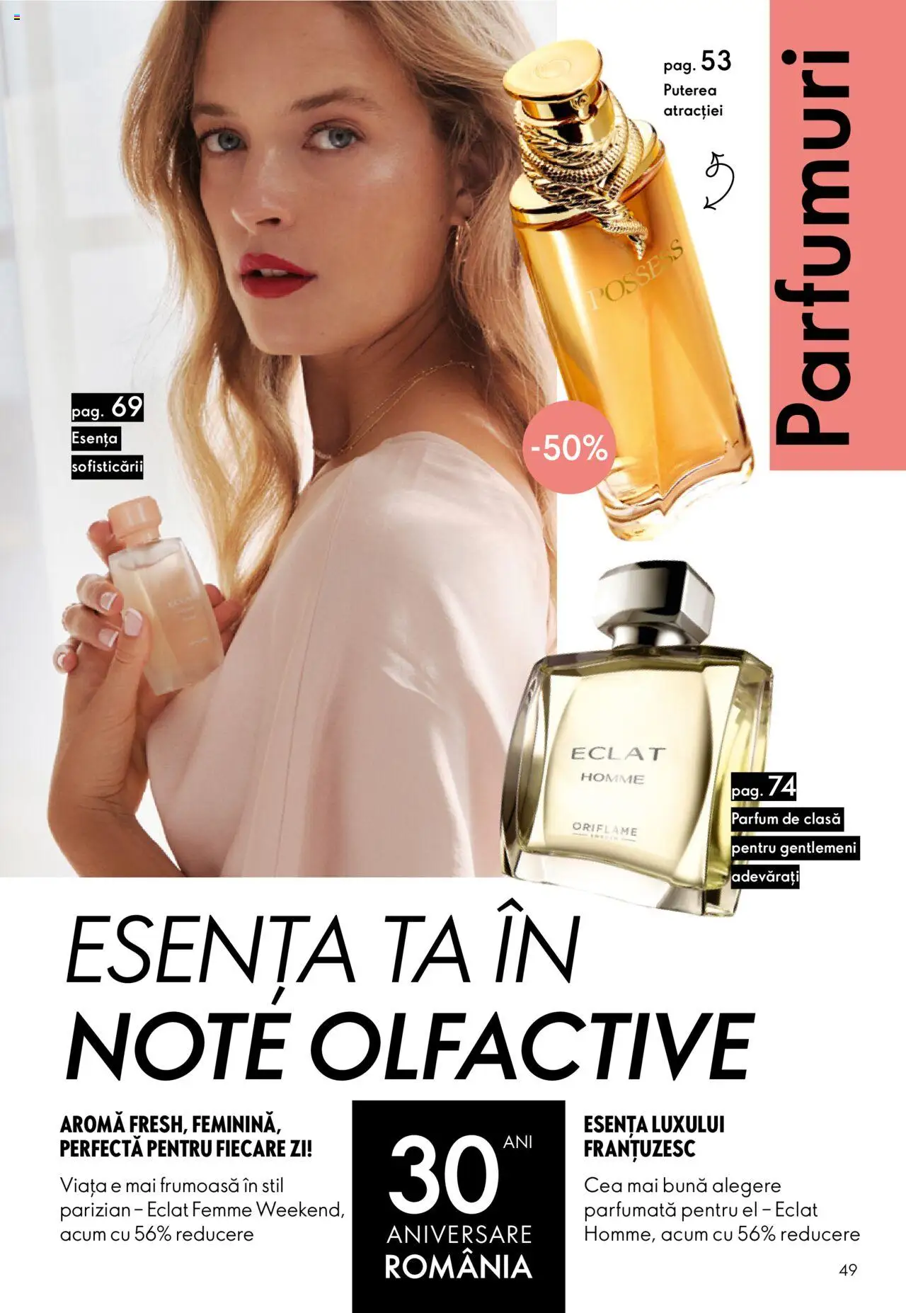 Catalog Oriflame 22 Octombrie - 10 Noiembrie 2025 | Pagina 49 | Produse: Parfum