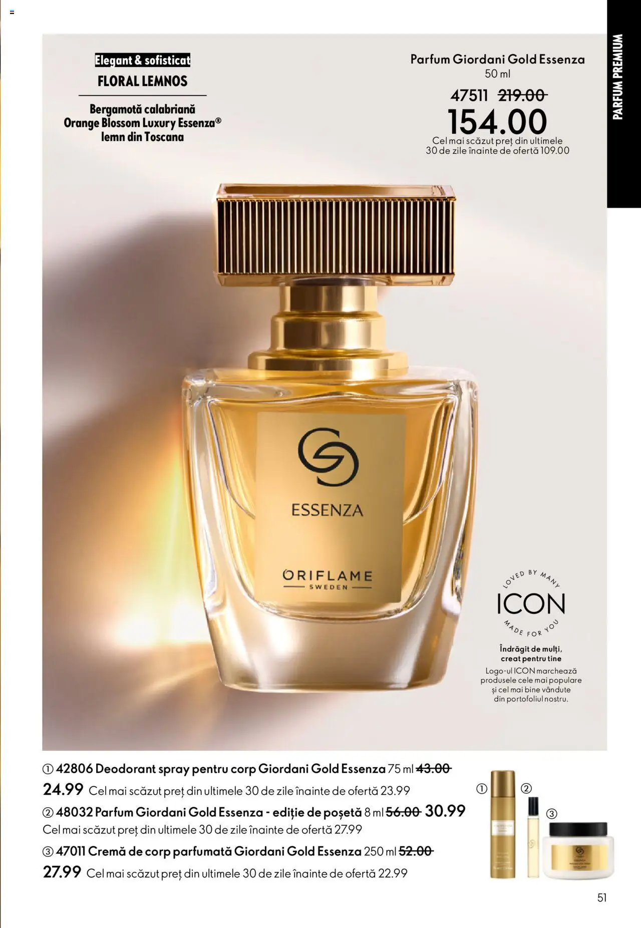 Catalog Oriflame 22 Octombrie - 10 Noiembrie 2025 | Pagina 51 | Produse: Parfum, Cremă, Cremă de corp, Deodorant