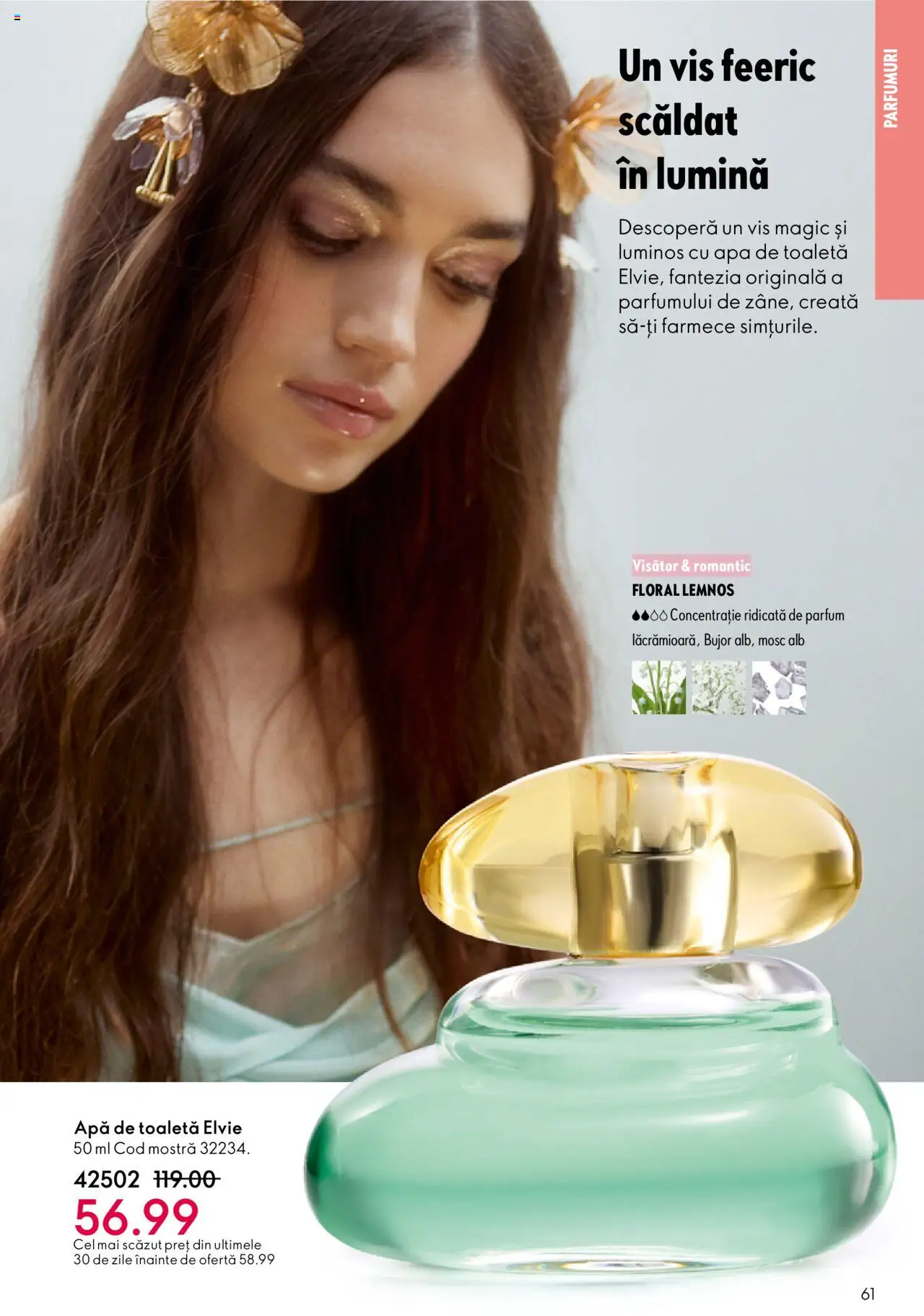 Catalog Oriflame 22 Octombrie - 10 Noiembrie 2025 | Pagina 61 | Produse: Tavuk suyu, Toaletă, Apă de toaletă, Apă