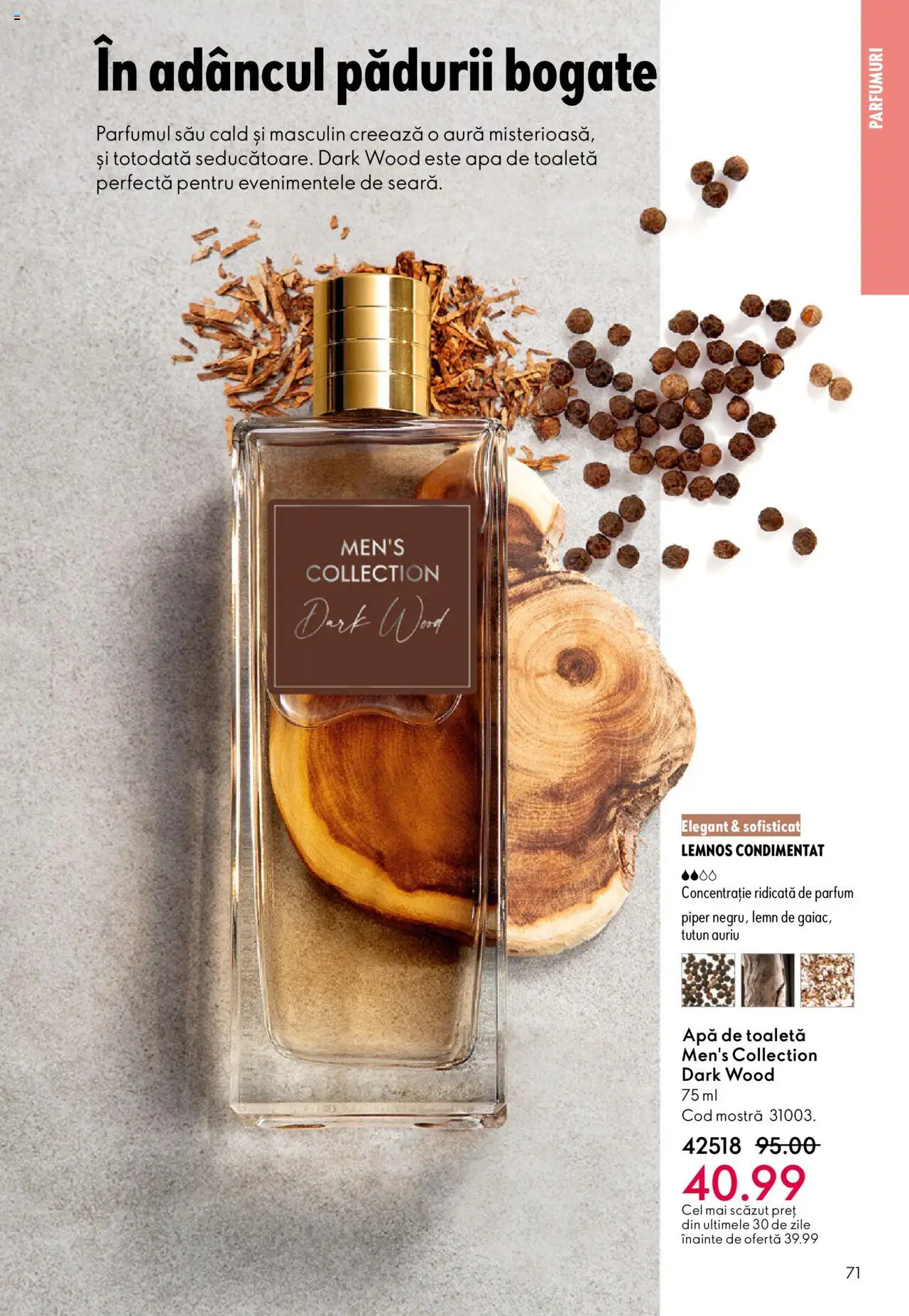 Catalog Oriflame 22 Octombrie - 10 Noiembrie 2025 | Pagina 71 | Produse: Toaletă, Apă de toaletă, Apă, Piper