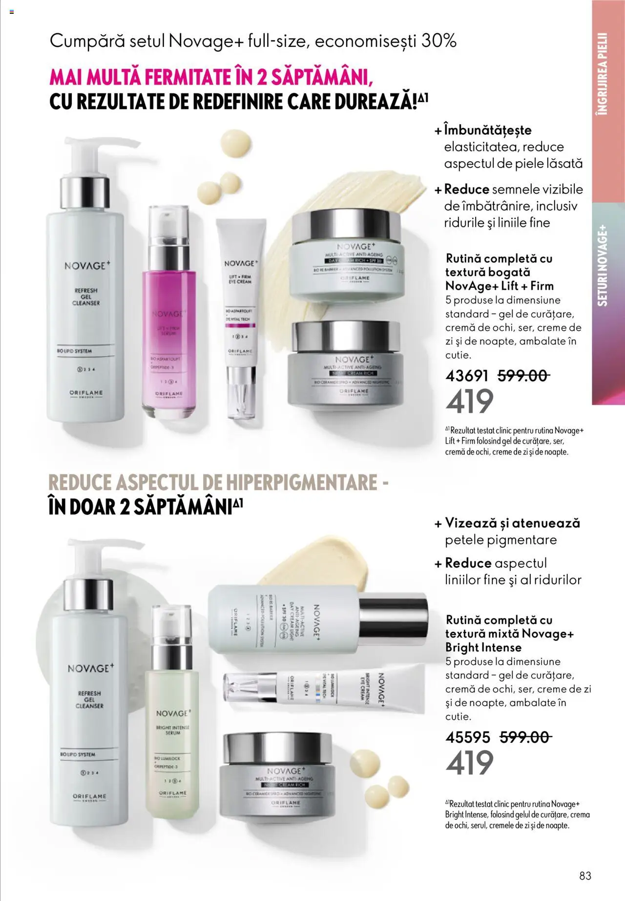 Catalog Oriflame 22 Octombrie - 10 Noiembrie 2025 | Pagina 83 | Produse: Serum, Cremă