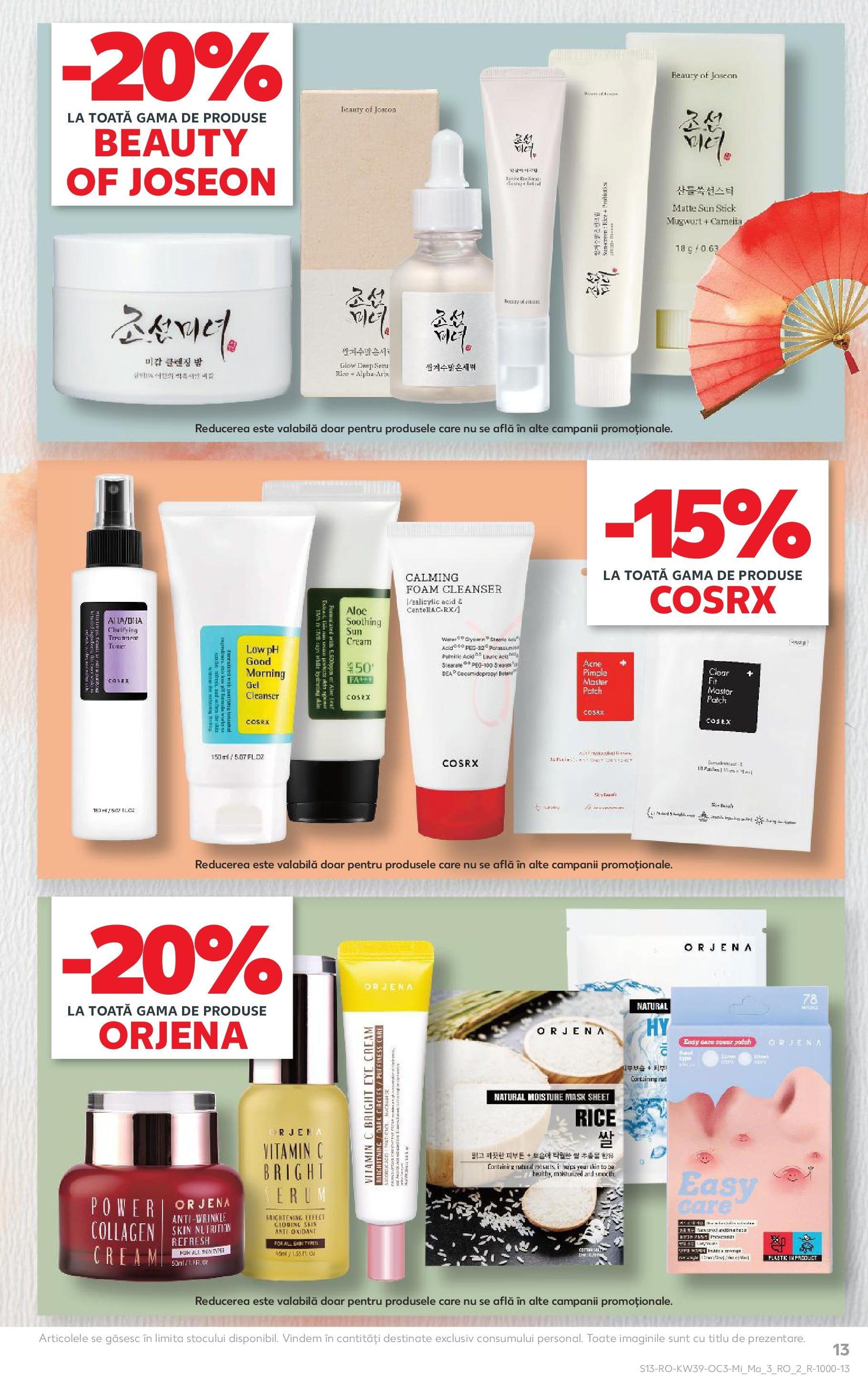 Catalog Kaufland 24 - 29 Septembrie 2025 | Pagina 13 | Produse: Serum, Toner, Propolis