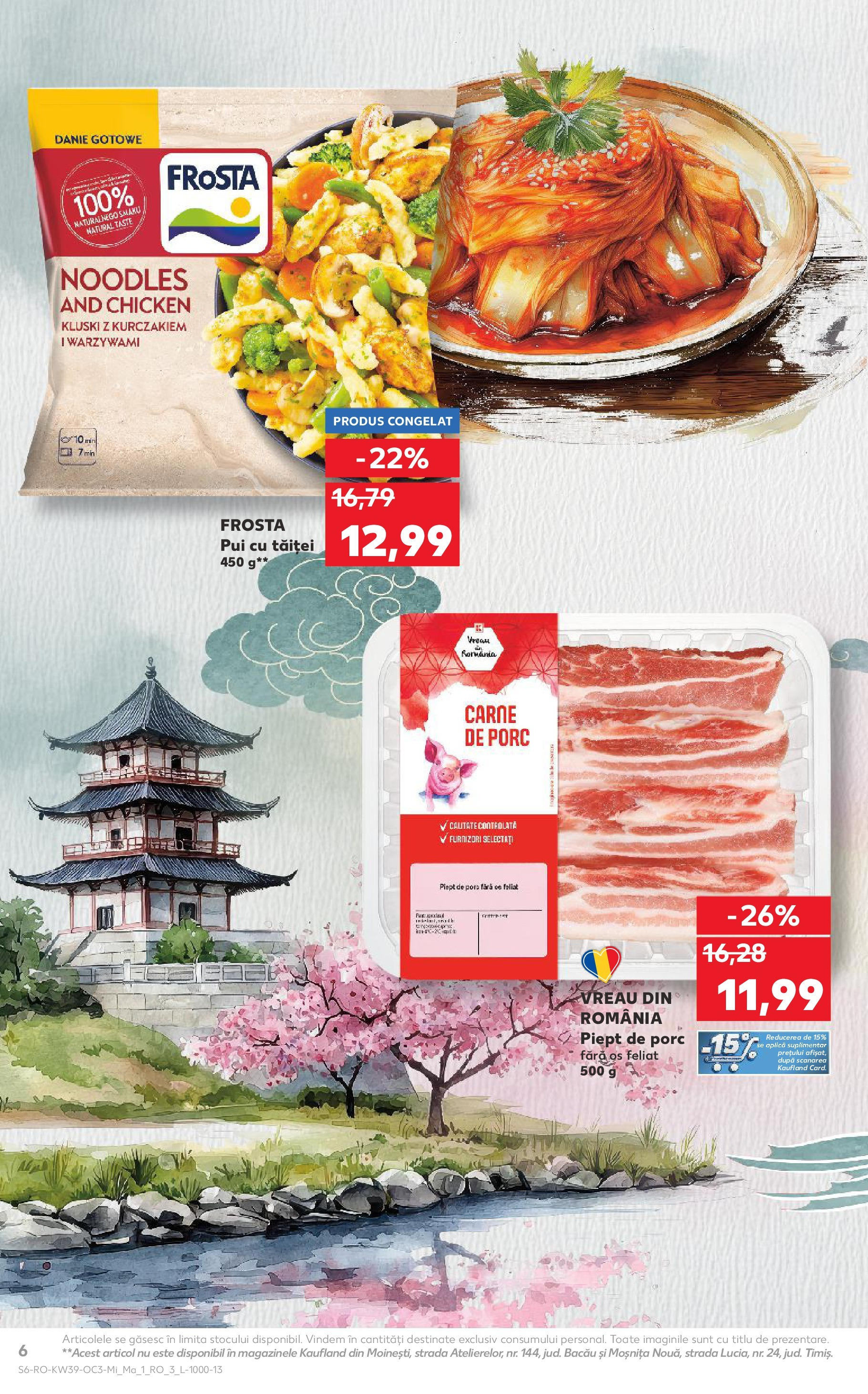 Catalog Kaufland 24 - 29 Septembrie 2025 | Pagina 6 | Produse: Hacıyatmaz Kedi Oyuncağı, Carne De Porc, Noodles