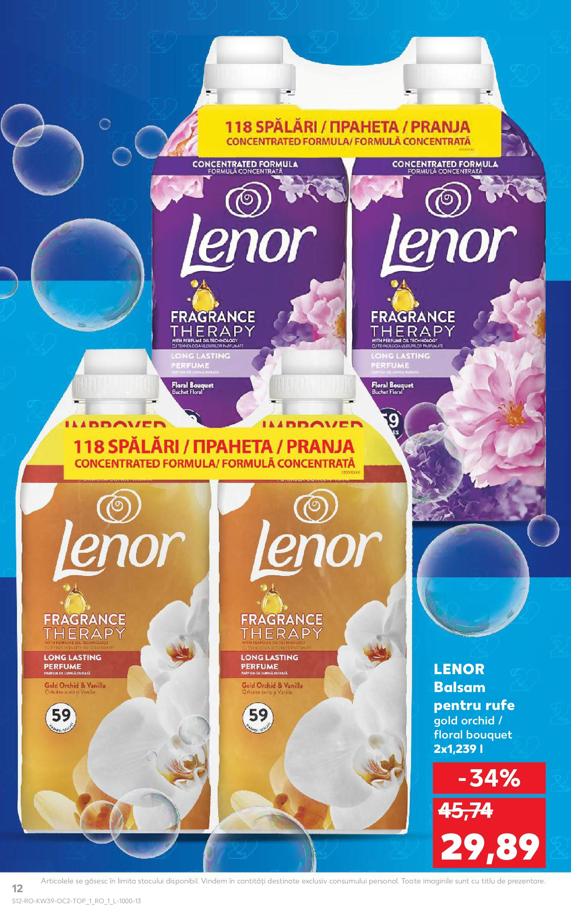 Catalog Kaufland 24 - 29 Septembrie 2025 | Pagina 12 | Produse: Orhidee, Parfum, Balsam, Yorgan