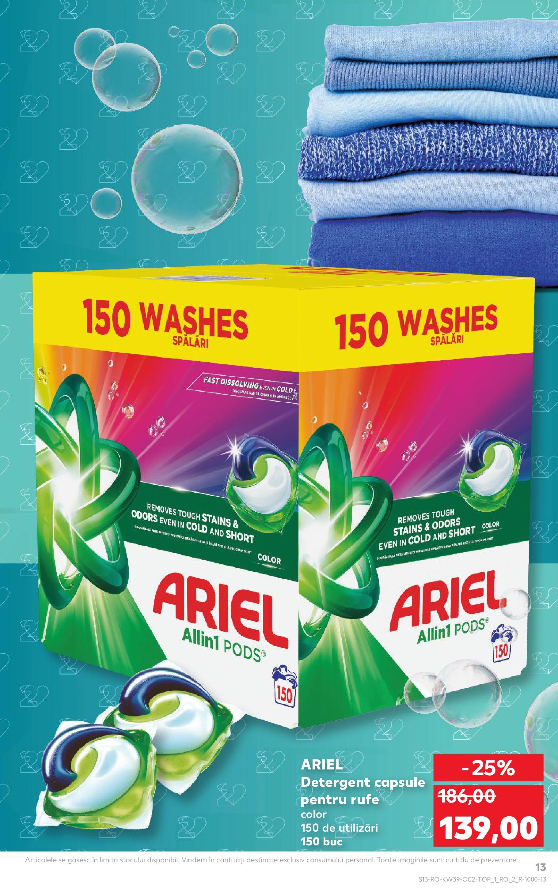 Catalog Kaufland 24 - 29 Septembrie 2025 | Pagina 13 | Produse: Detergent