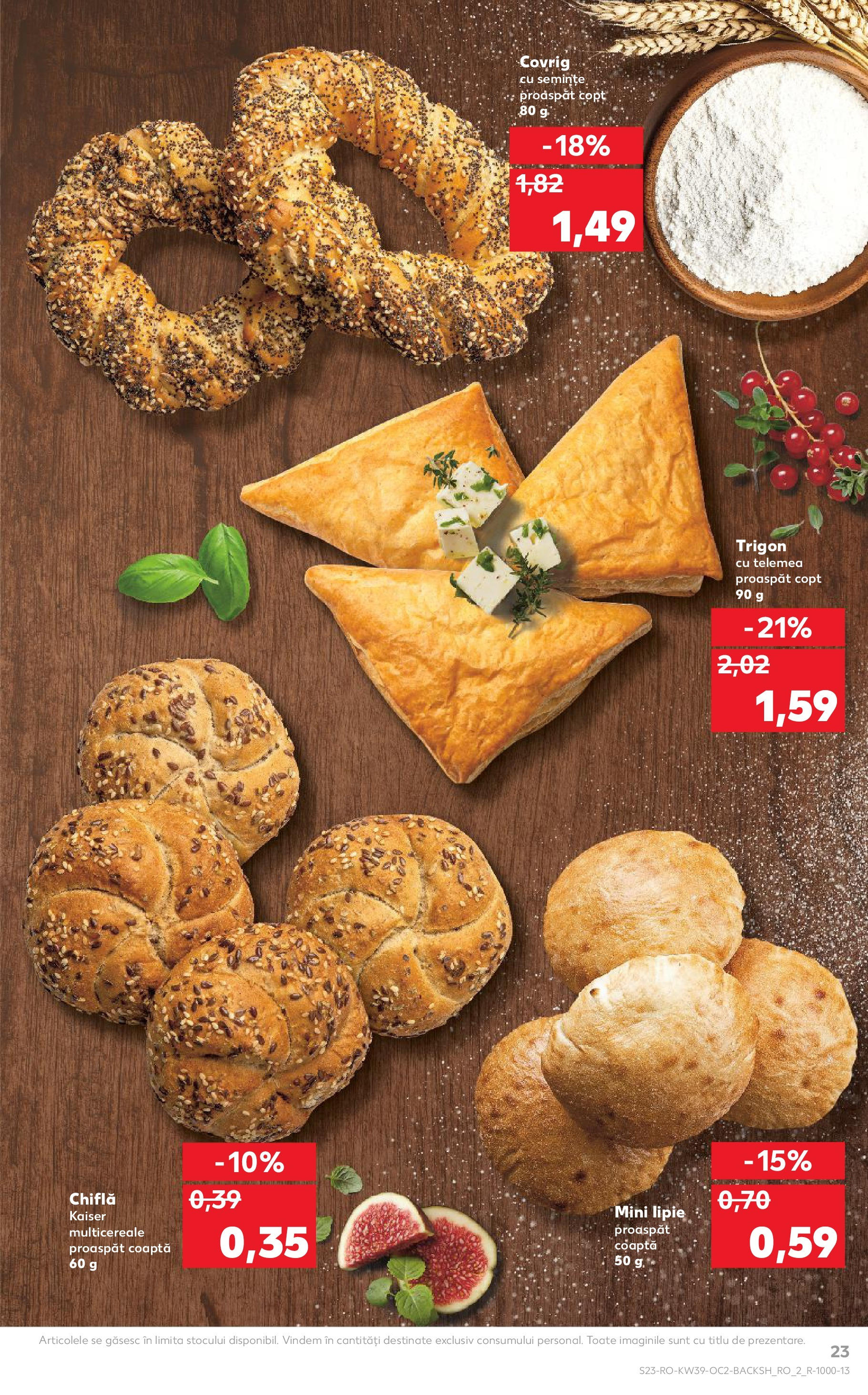Catalog Kaufland 24 - 29 Septembrie 2025 | Pagina 23 | Produse: Semințe, Chiflă