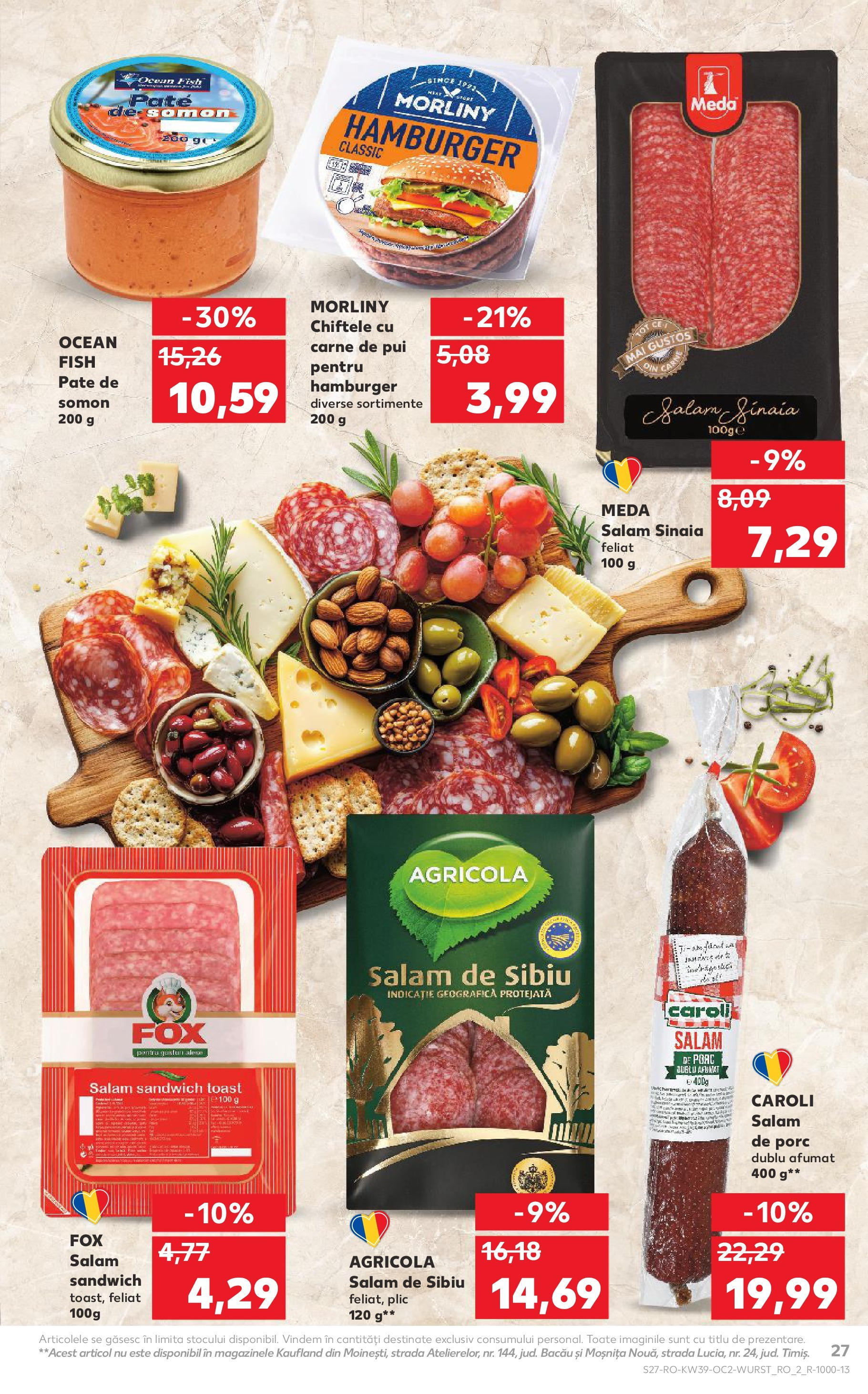 Catalog Kaufland 24 - 29 Septembrie 2025 | Pagina 27 | Produse: Pate, Salam, Carne De Pui, Chiftele