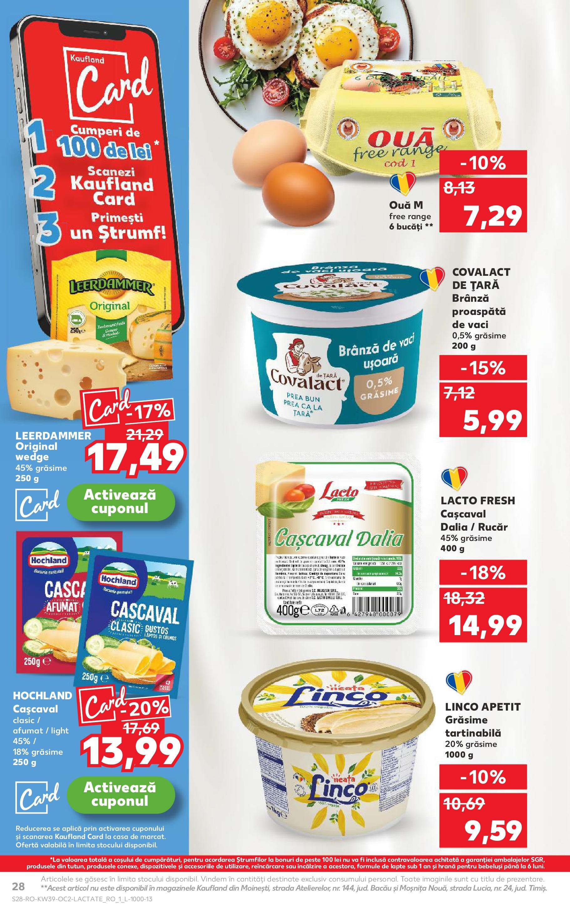 Catalog Kaufland 24 - 29 Septembrie 2025 | Pagina 28 | Produse: Tırnak makası, Cașcaval, Ouă, Pește