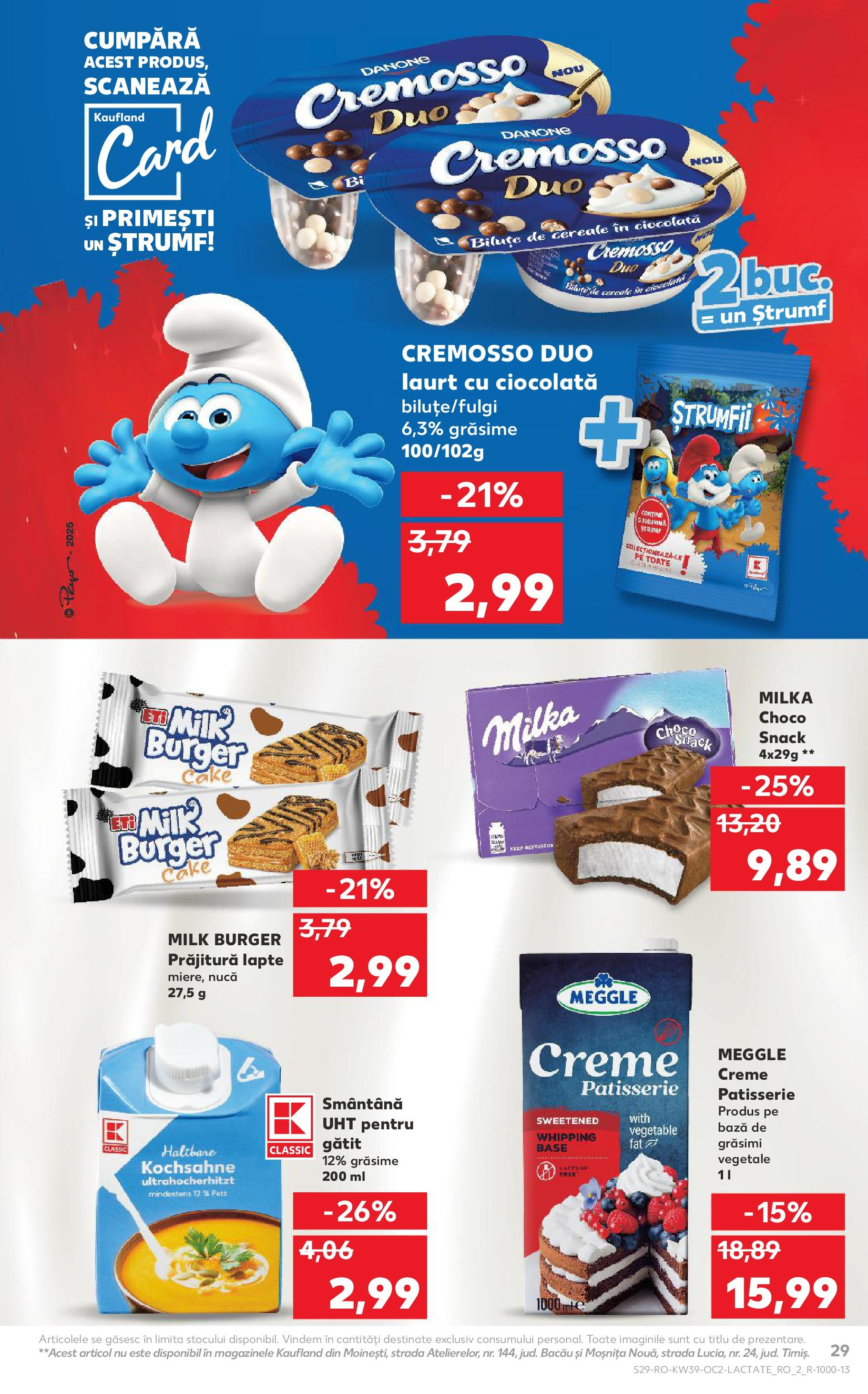 Catalog Kaufland 24 - 29 Septembrie 2025 | Pagina 29 | Produse: Pungă, Prăjitură, Cereale, Burger