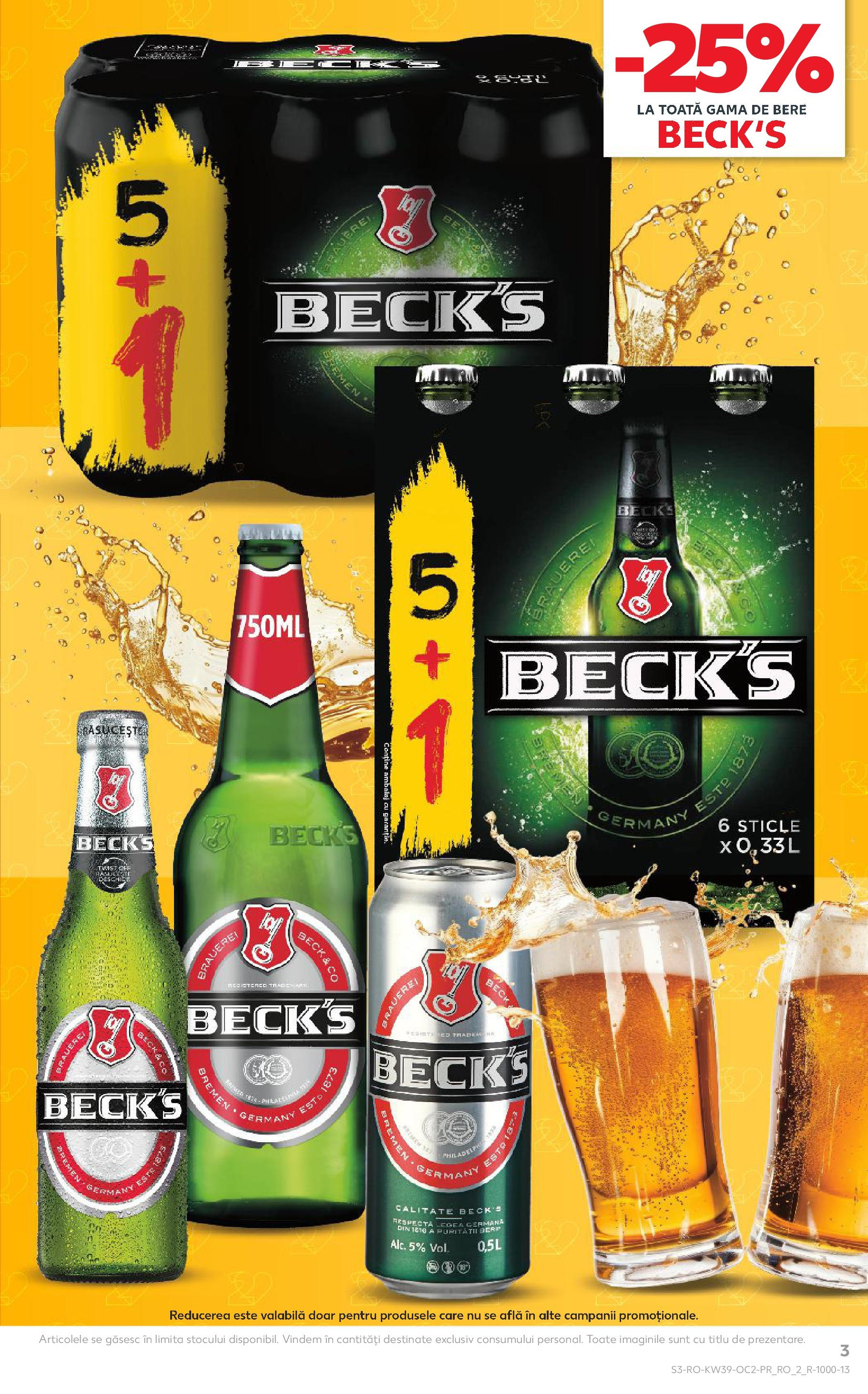 Catalog Kaufland 24 - 29 Septembrie 2025 | Pagina 3 | Produse: Bere