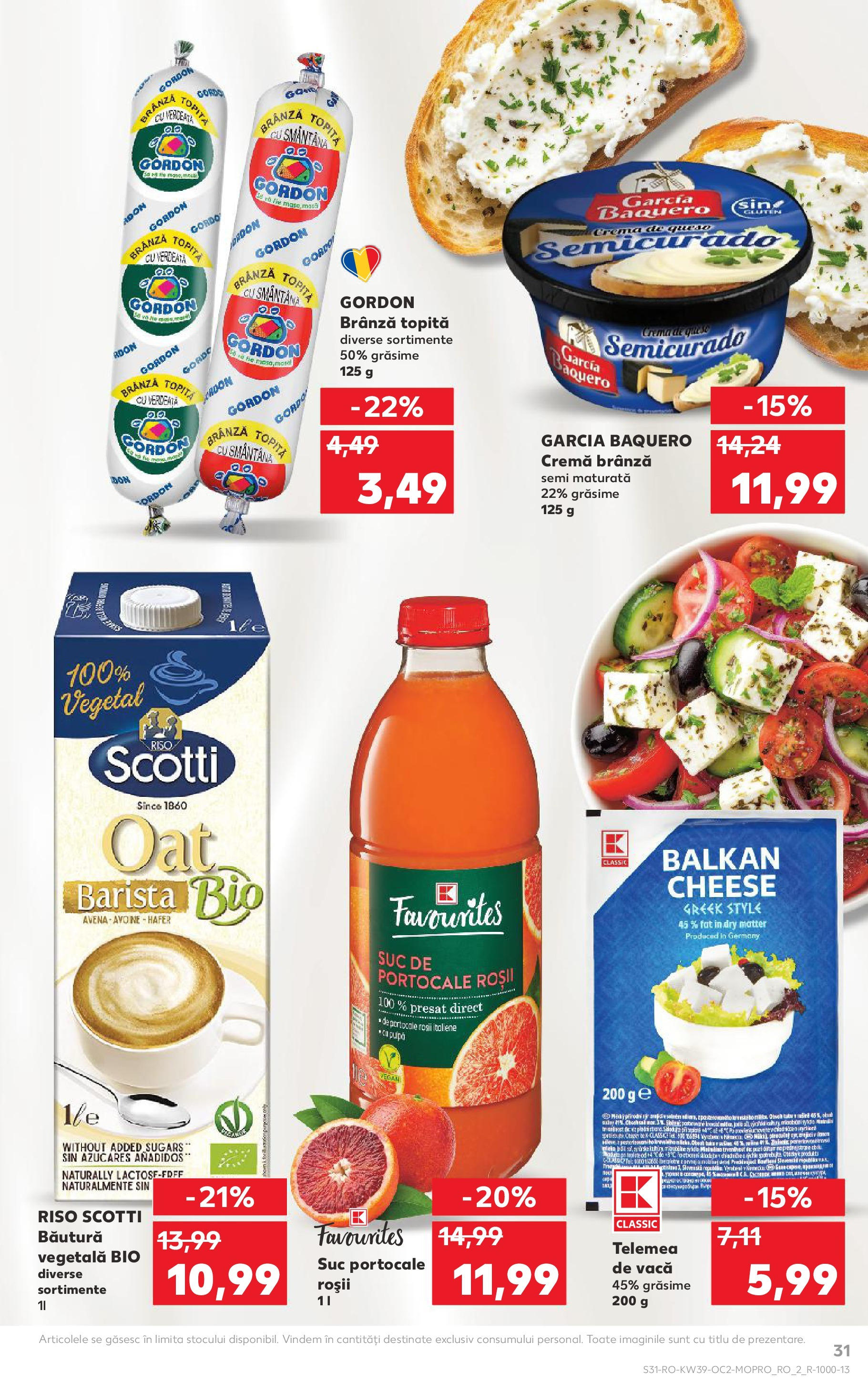 Catalog Kaufland 24 - 29 Septembrie 2025 | Pagina 31 | Produse: Şerit ödül, Delgeç, Suc, Portocale