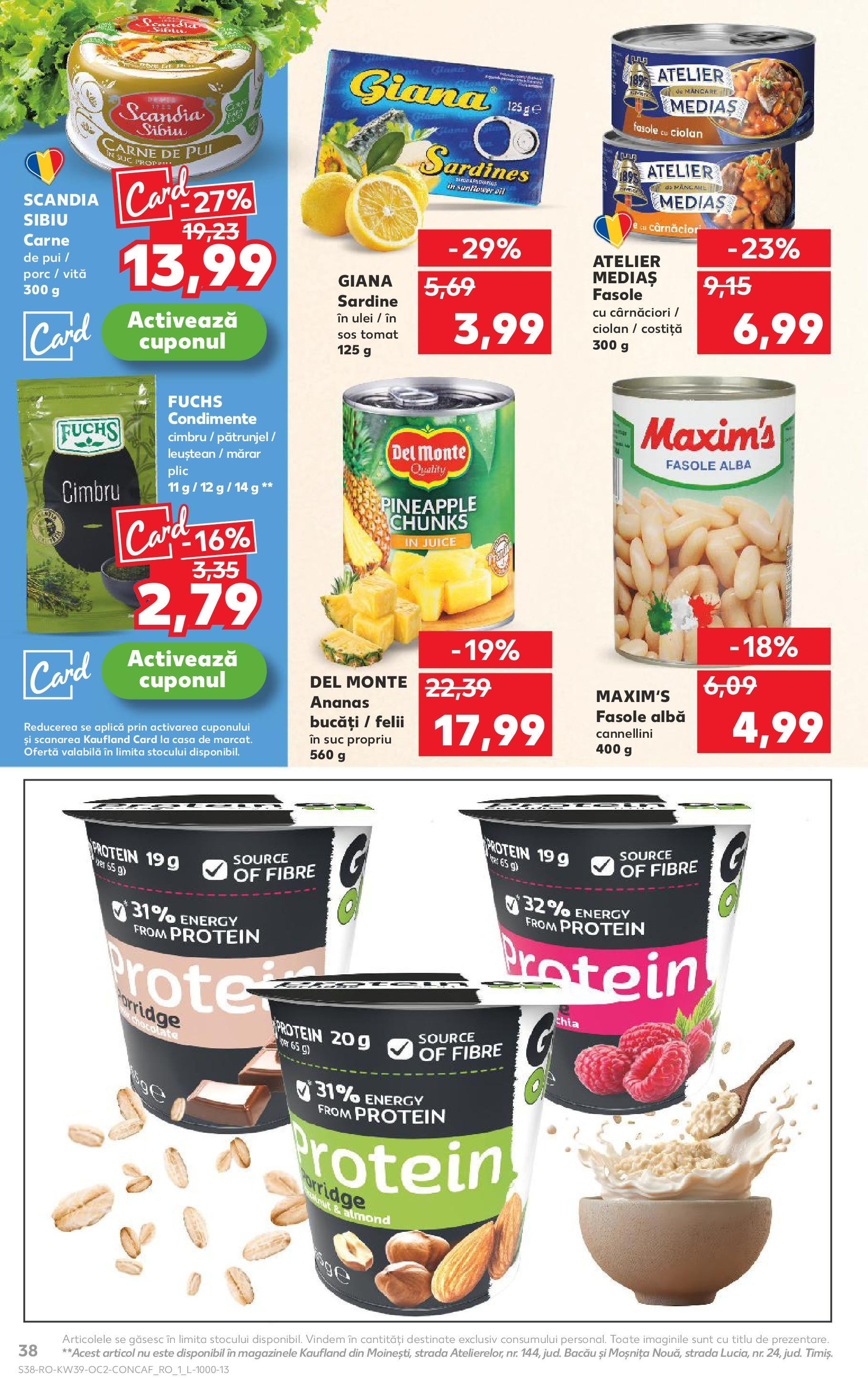 Catalog Kaufland 24 - 29 Septembrie 2025 | Pagina 38 | Produse: Mărar, Suc, Ananas, Sos