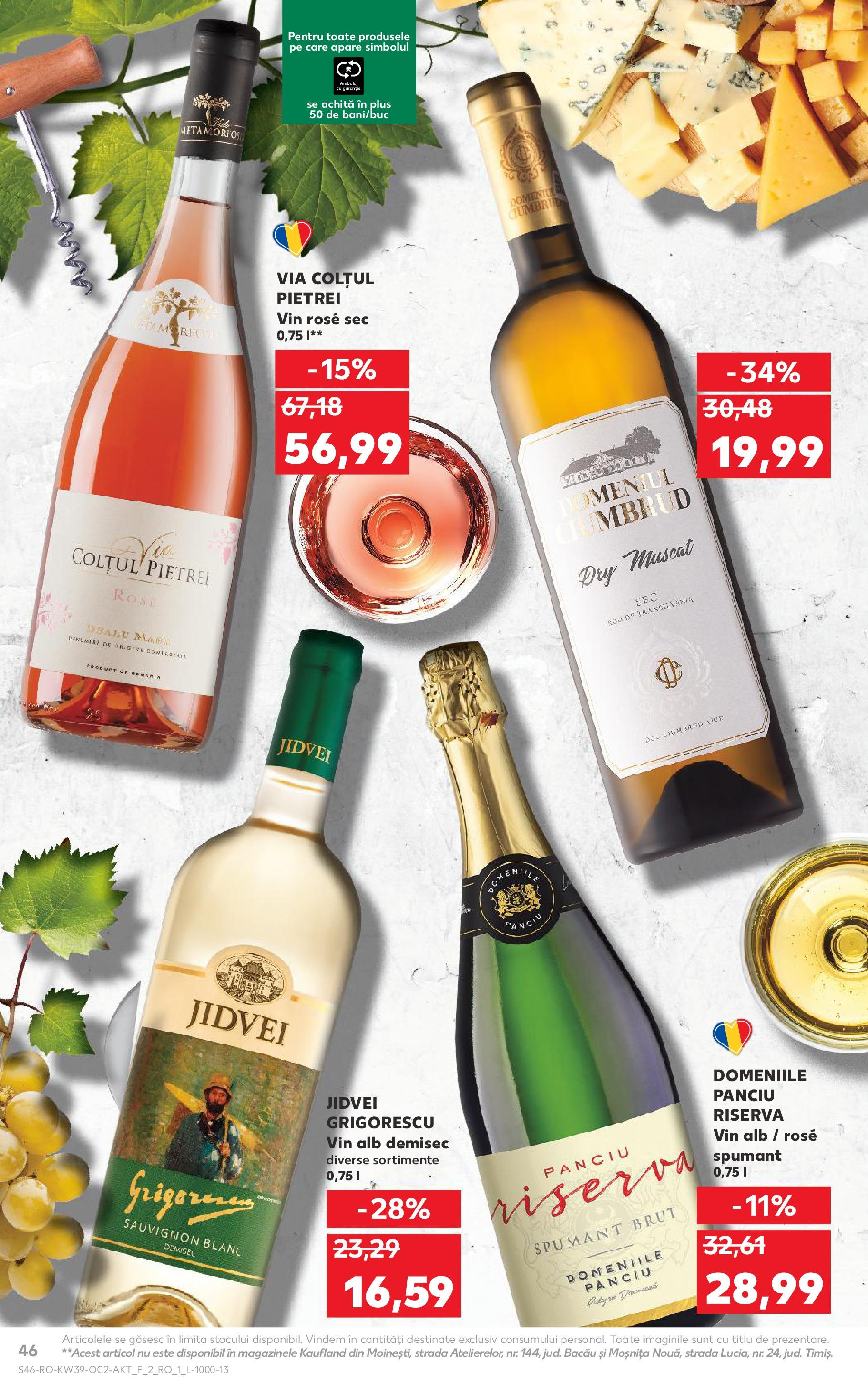 Catalog Kaufland 24 - 29 Septembrie 2025 | Pagina 46 | Produse: Vin