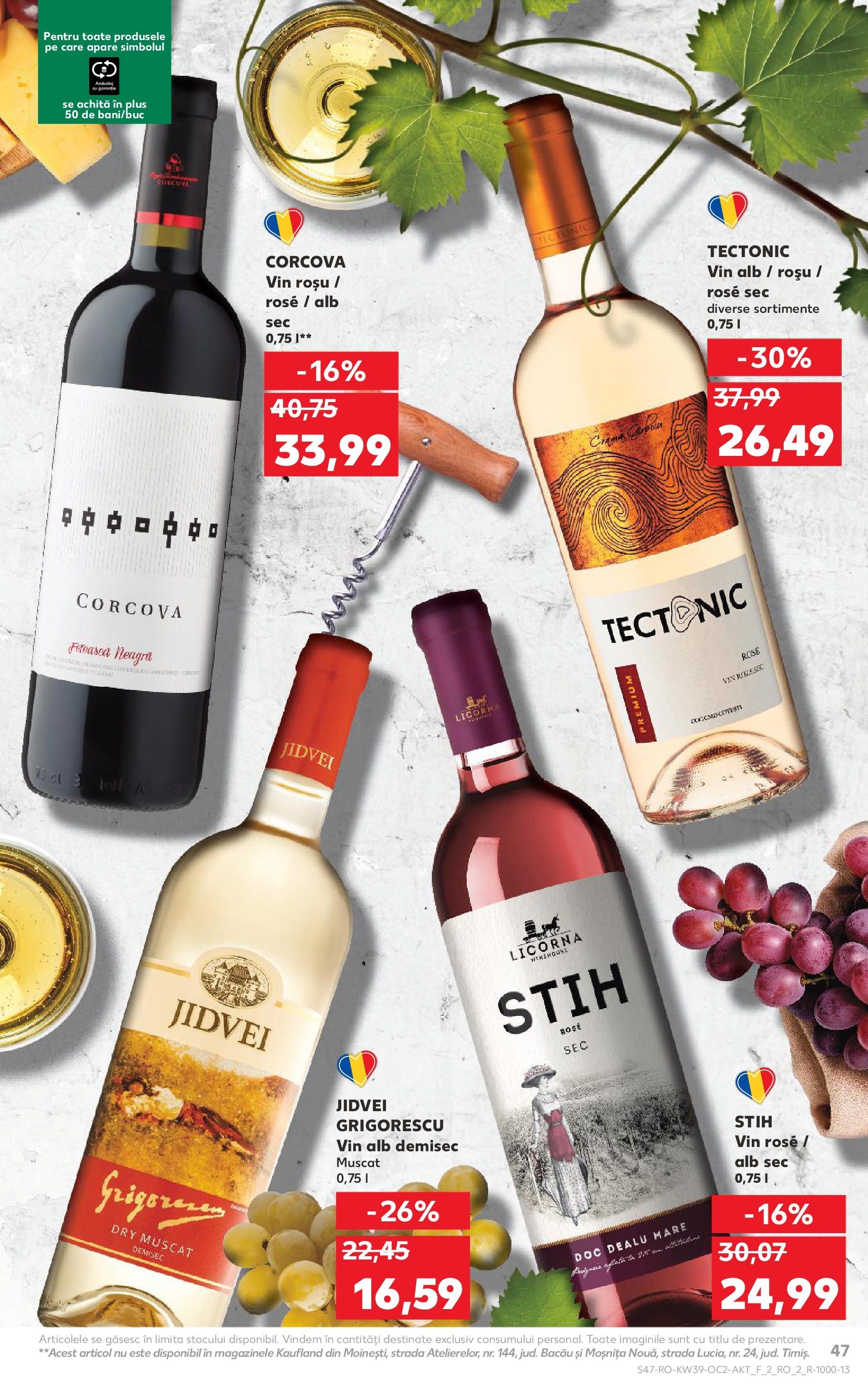 Catalog Kaufland 24 - 29 Septembrie 2025 | Pagina 47 | Produse: Vin