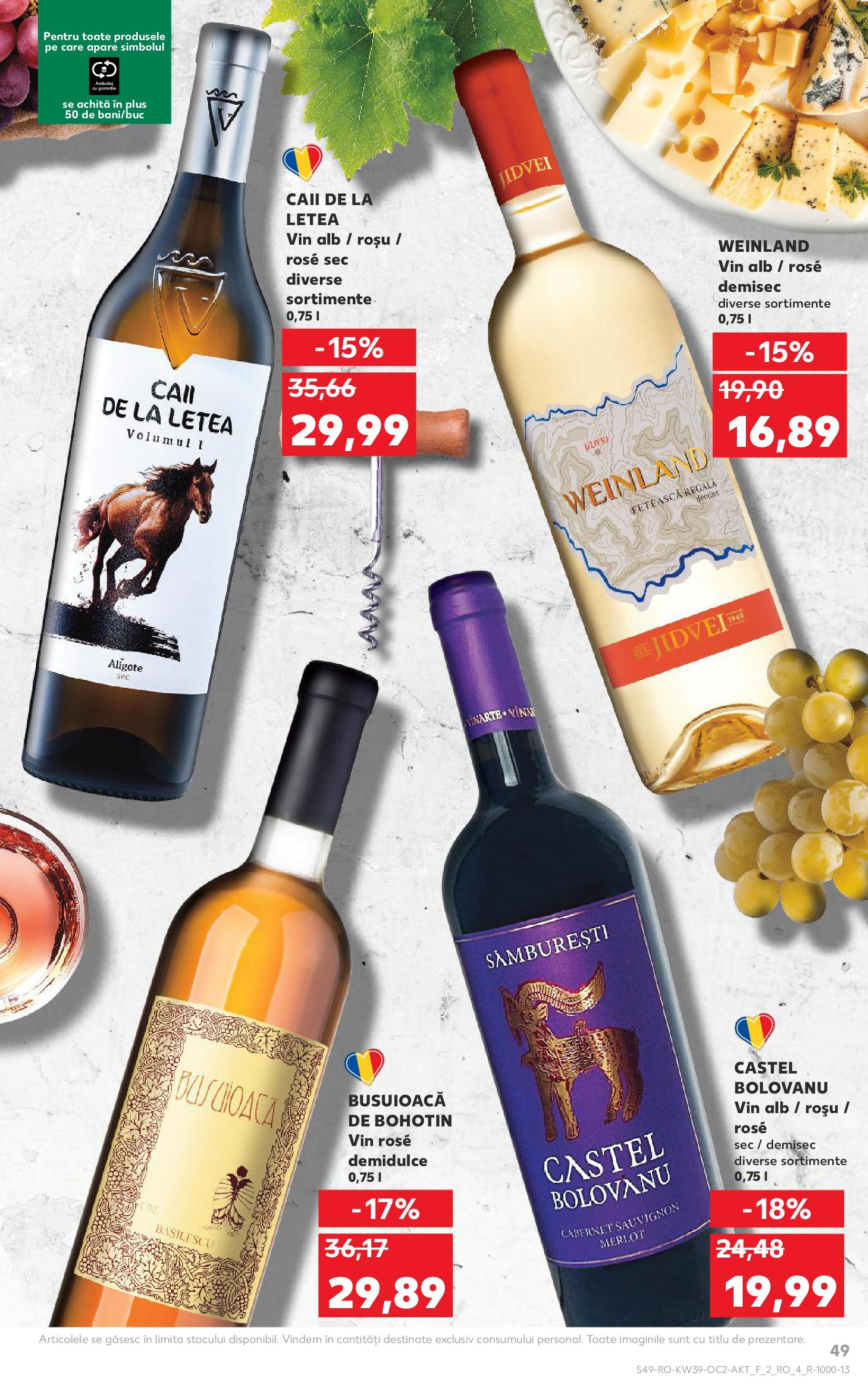 Catalog Kaufland 24 - 29 Septembrie 2025 | Pagina 49 | Produse: Vin