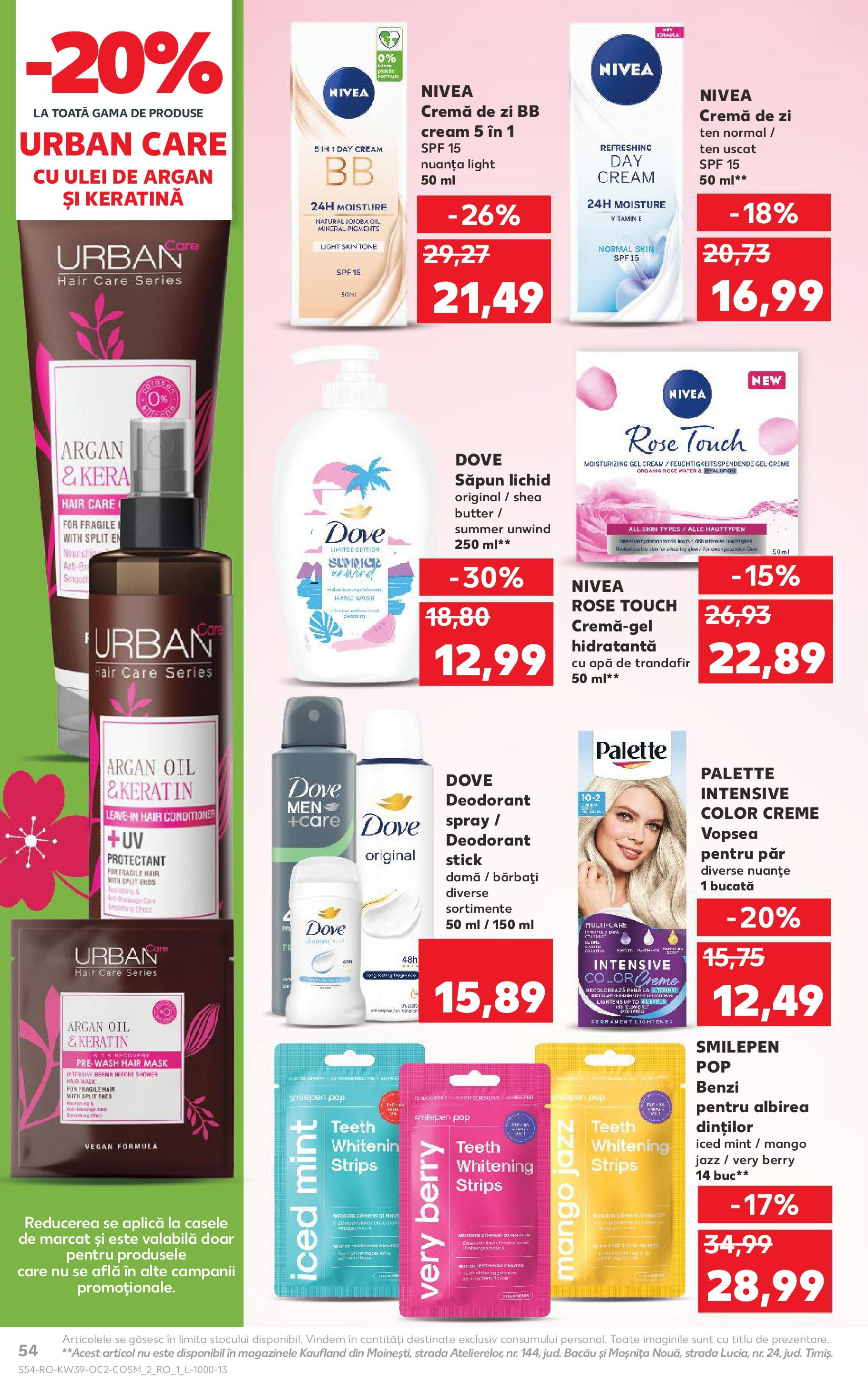 Catalog Kaufland 24 - 29 Septembrie 2025 | Pagina 54 | Produse: Cremă de zi, Cremă, Ulei, Mango
