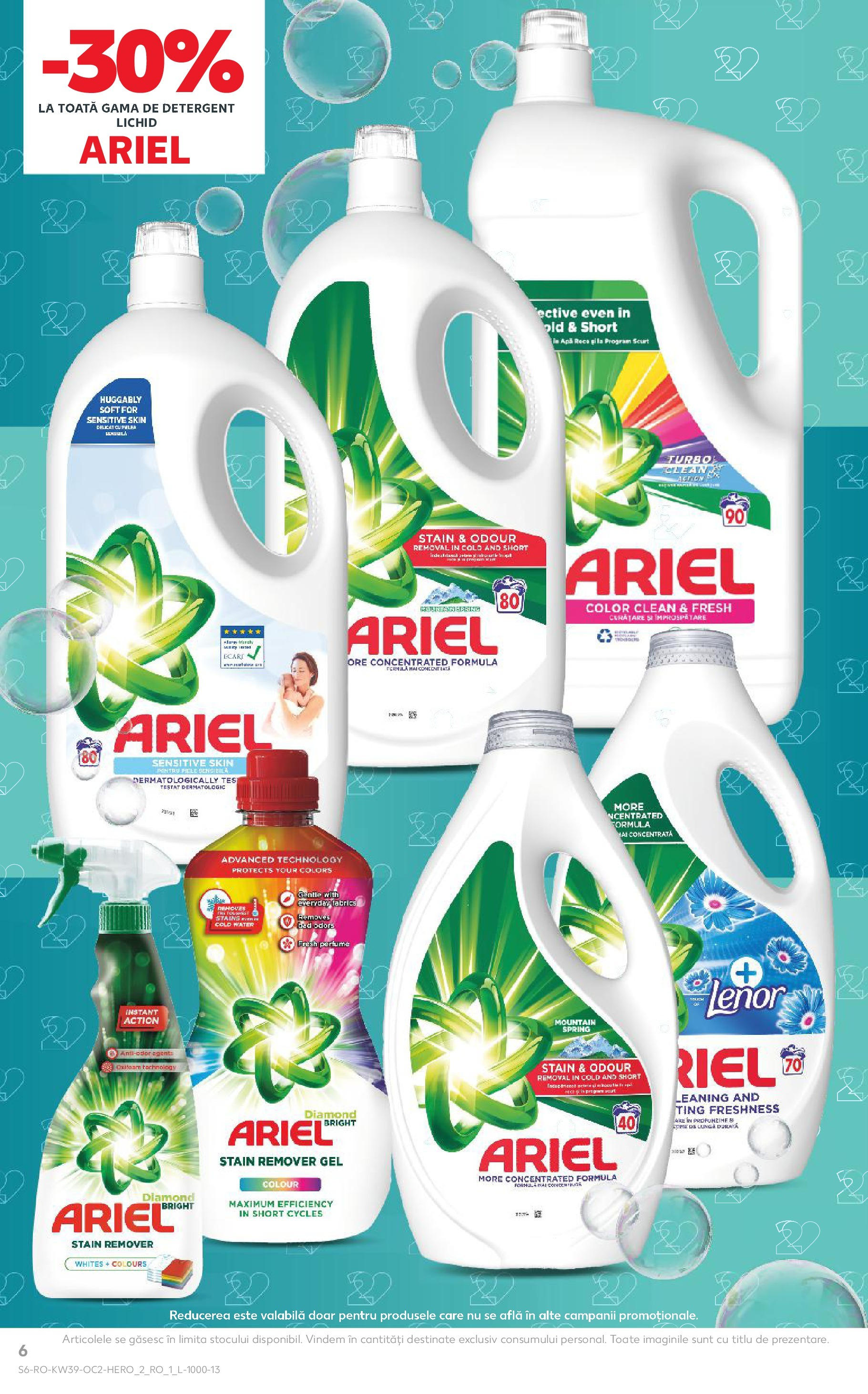 Catalog Kaufland 24 - 29 Septembrie 2025 | Pagina 6 | Produse: Pomelo, Detergent, Apă