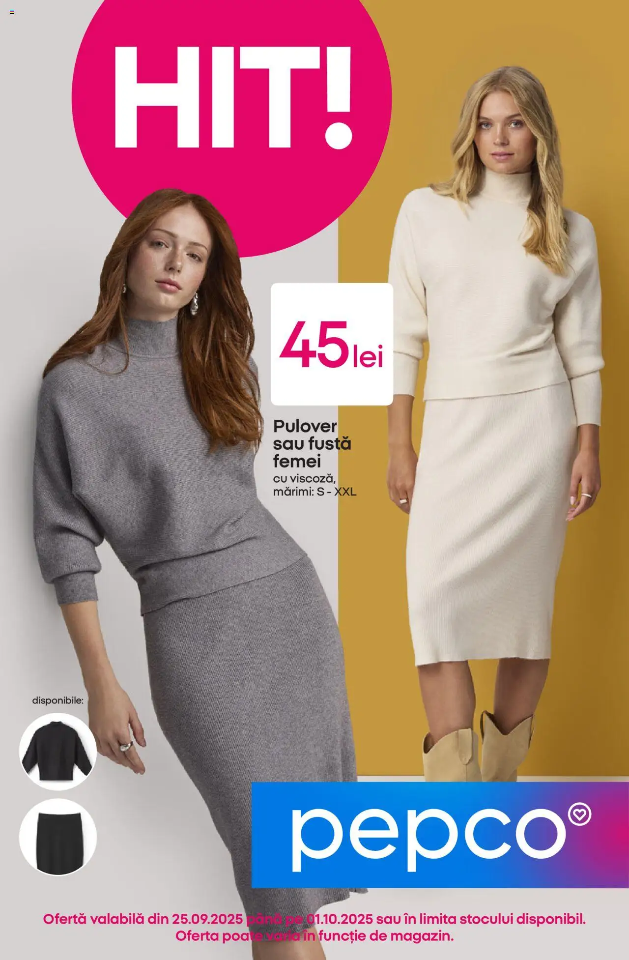Catalog Pepco 25 - 30 Septembrie 2025 | Pagina 1 | Produse: Pulover