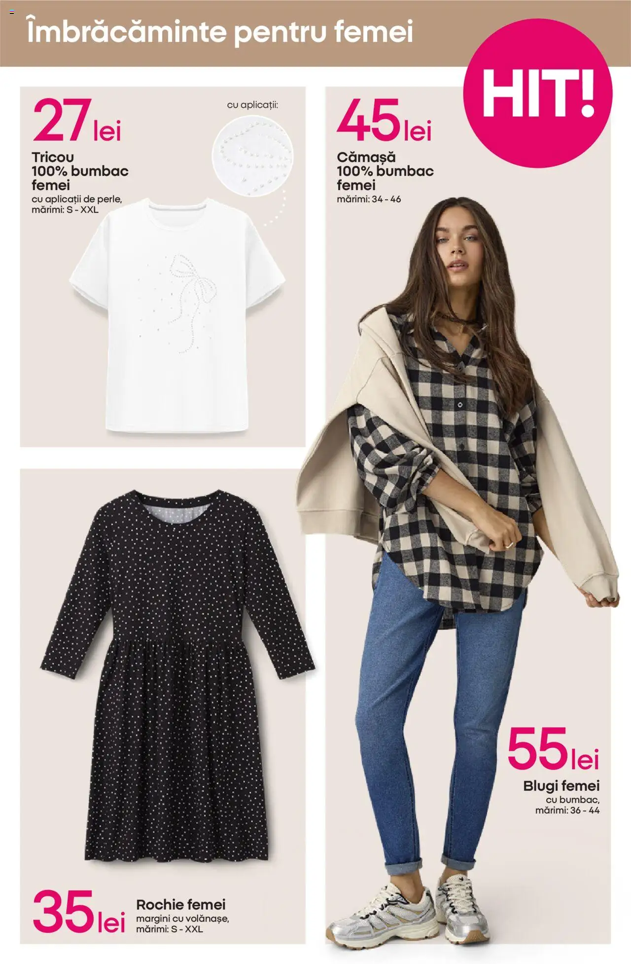 Catalog Pepco 25 - 30 Septembrie 2025 | Pagina 3 | Produse: Rochie, Blugi, Tricou