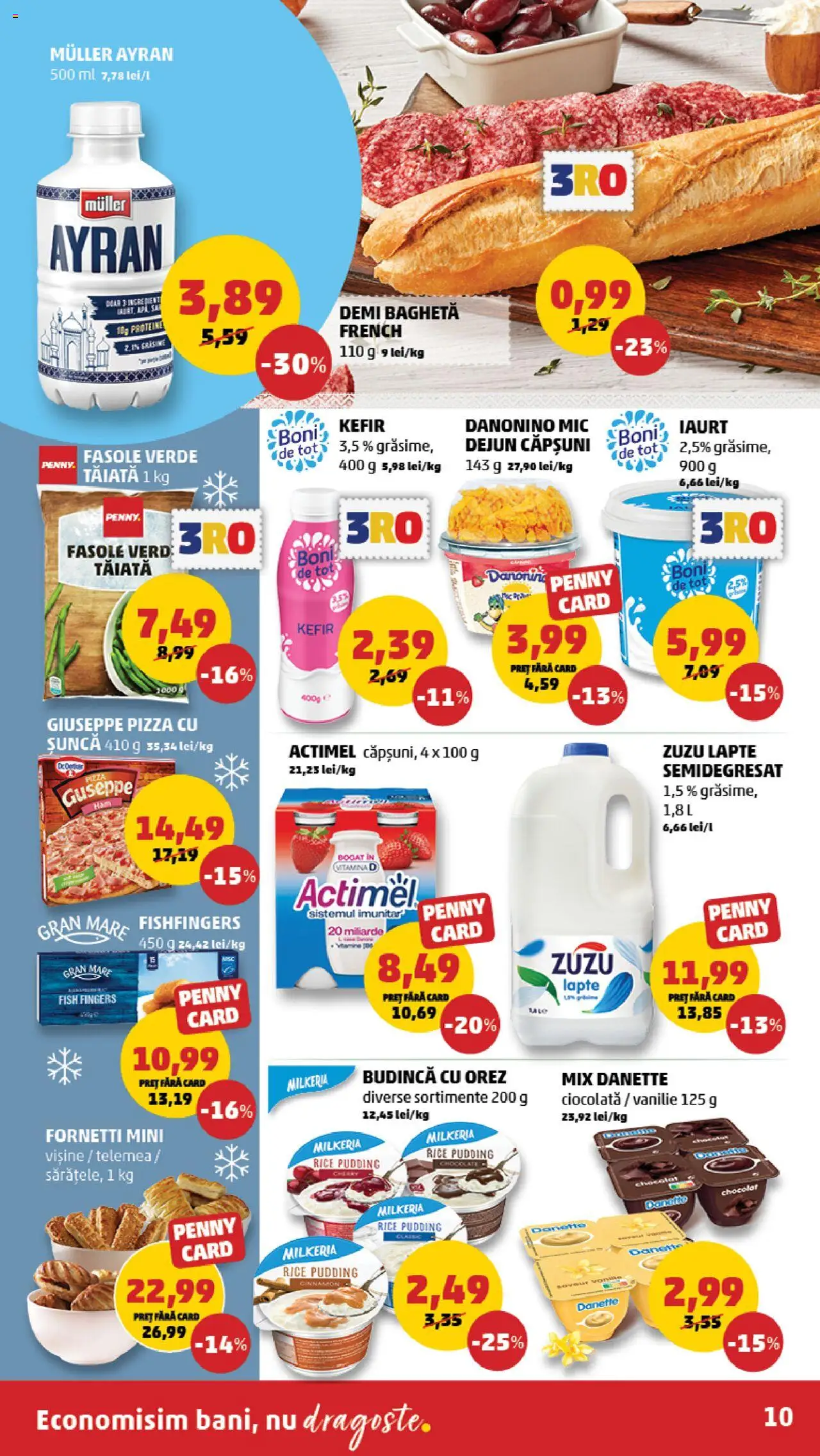 Catalog PENNY Market 24 - 29 Septembrie 2025 | Pagina 10 | Produse: Iaurt, Șuncă, Kefir, Fasole verde