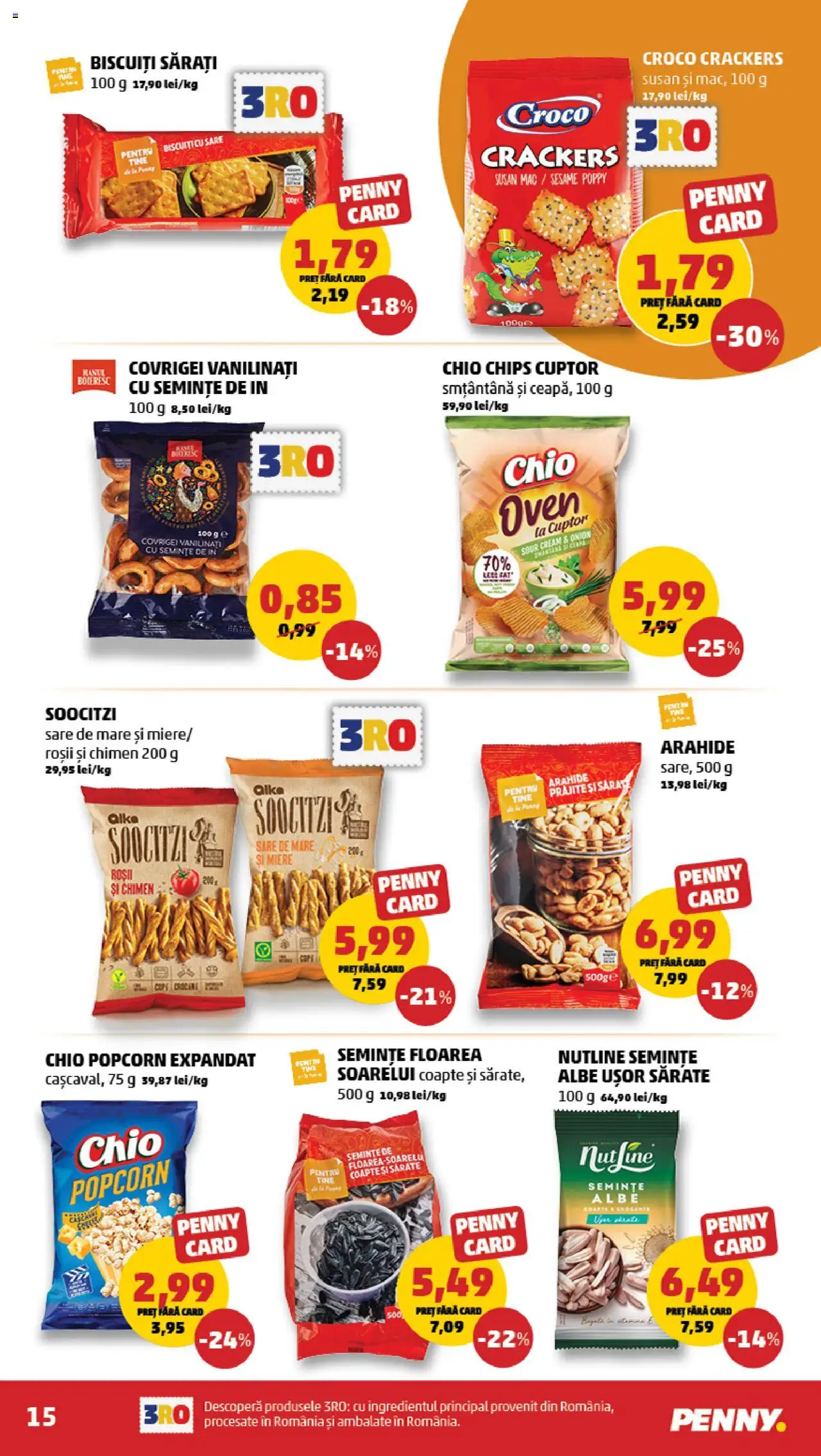 Catalog PENNY Market 24 - 29 Septembrie 2025 | Pagina 15 | Produse: Cuptor, Arahide, Semințe, Covrigei