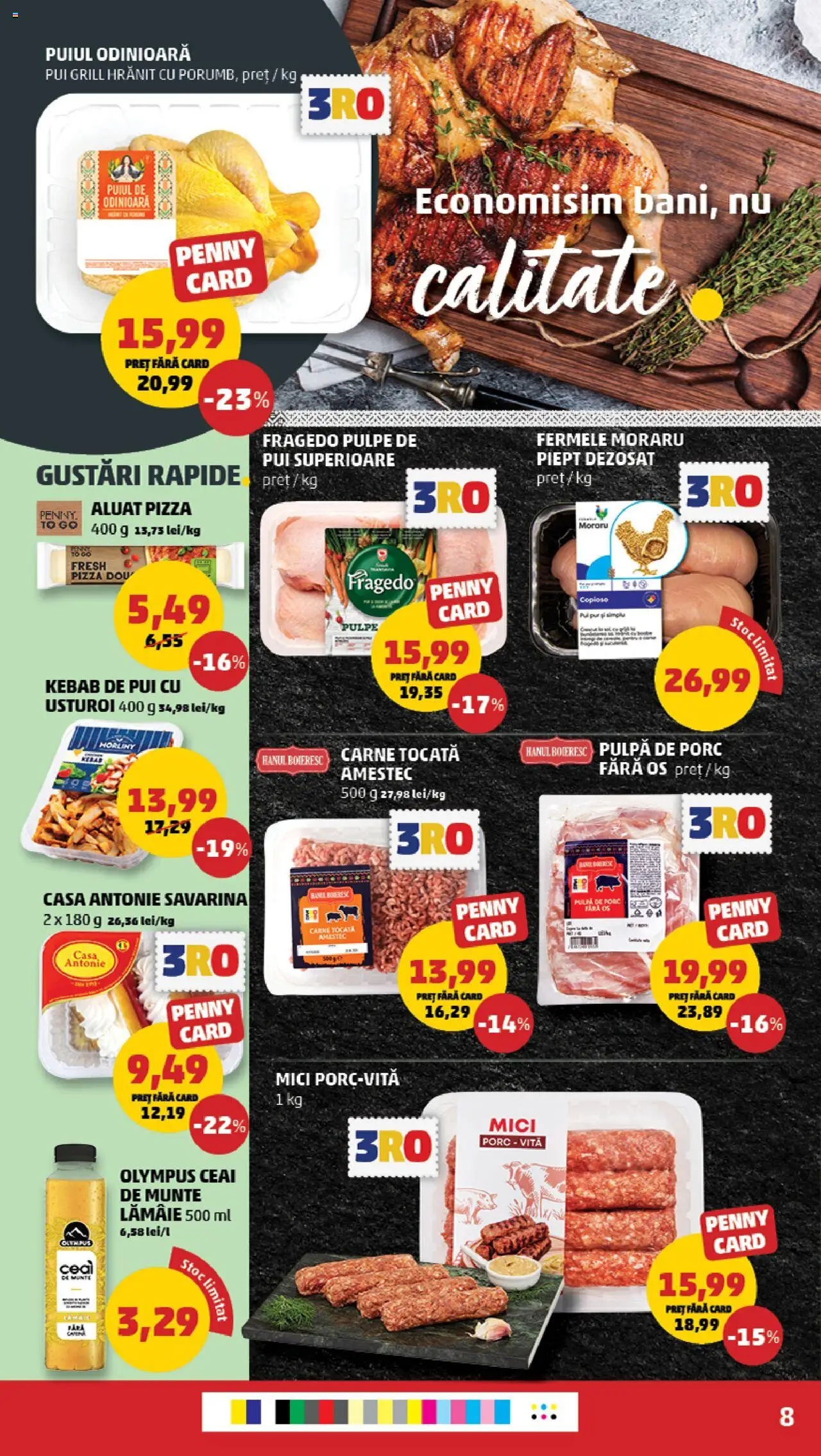 Catalog PENNY Market 24 - 29 Septembrie 2025 | Pagina 8 | Produse: Mici, Aluat, Porumb, Lămâie