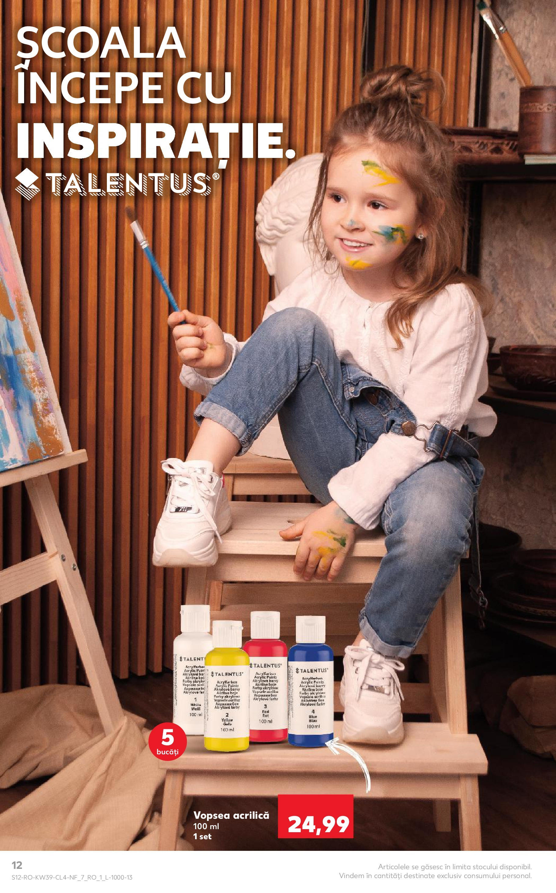 Catalog Kaufland 24 - 29 Septembrie 2025 | Pagina 12 | Produse: Vopsea