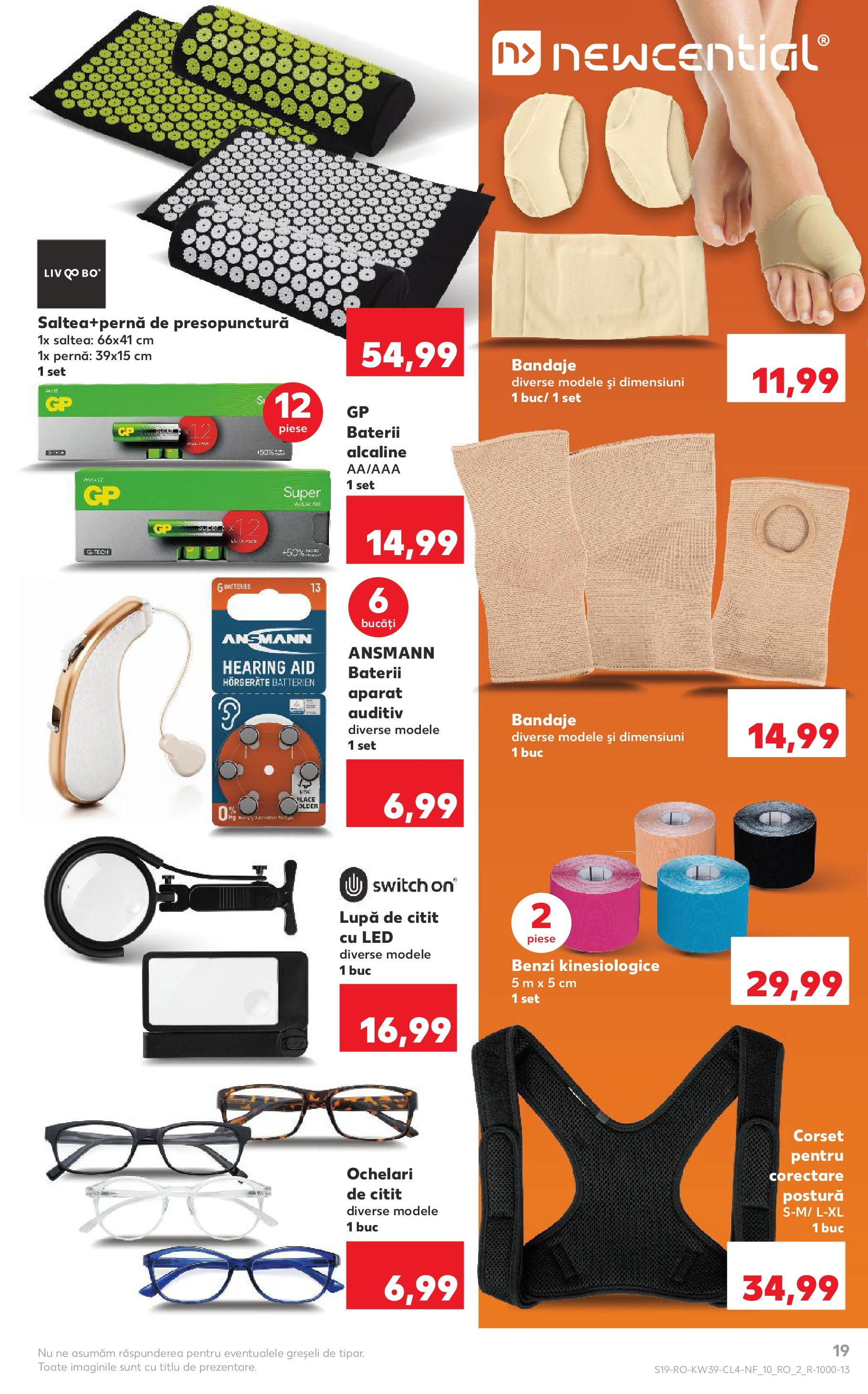 Catalog Kaufland 24 - 29 Septembrie 2025 | Pagina 19 | Produse: Ochelari, Saltea, Pernă, Babak