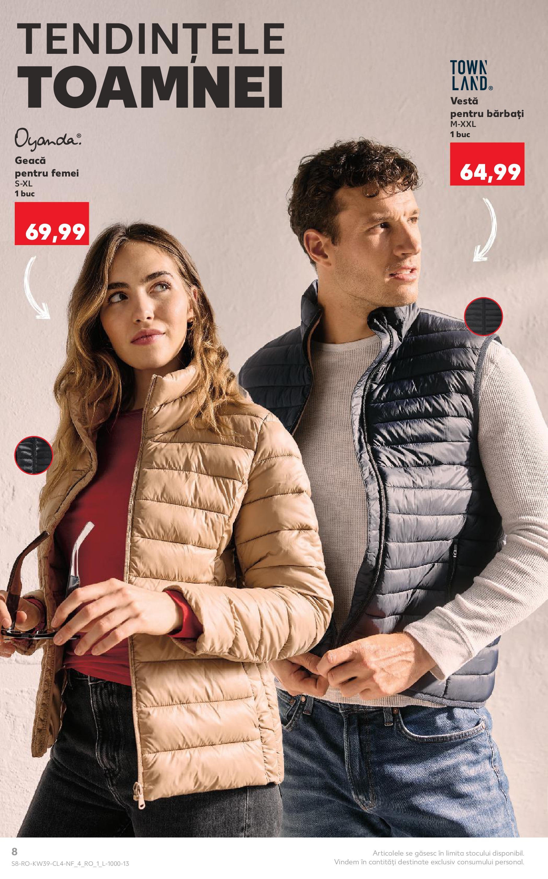 Catalog Kaufland 24 - 29 Septembrie 2025 | Pagina 8 | Produse: Vestă, Geacă