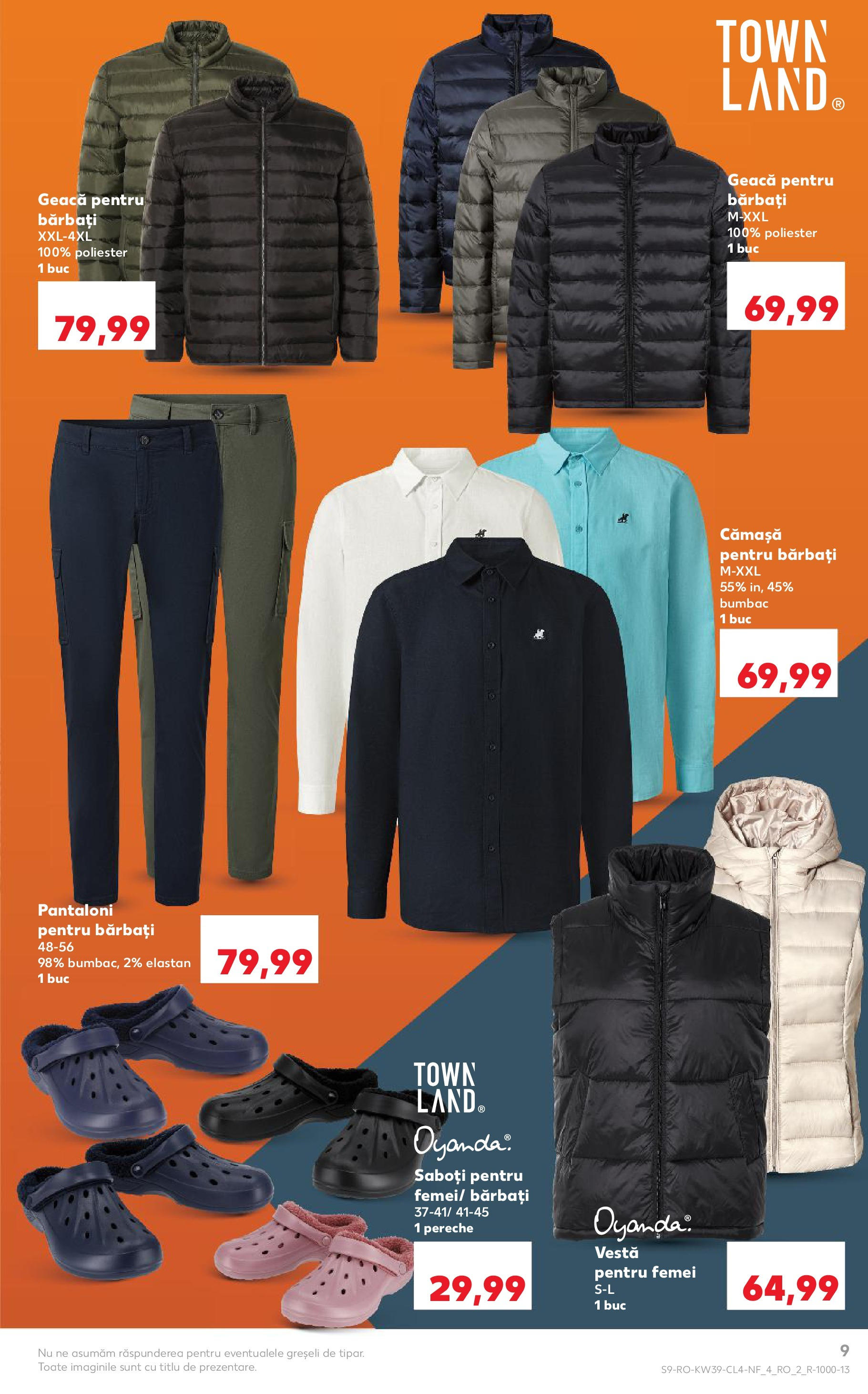 Catalog Kaufland 24 - 29 Septembrie 2025 | Pagina 9 | Produse: Vestă, Geacă, Pantaloni