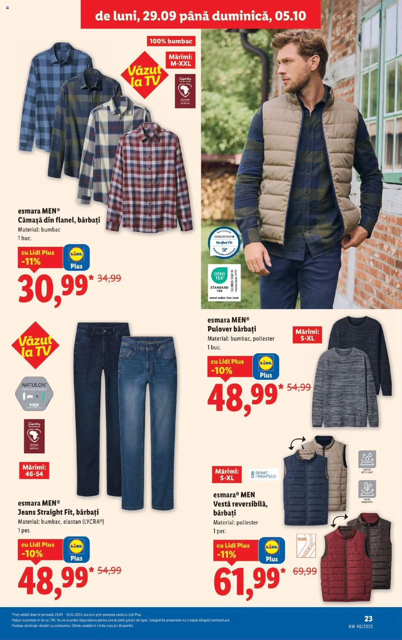 Catalog LIDL 29 Septembrie - 4 Octombrie 2025 | Pagina 23 | Produse: Pulover, Vestă