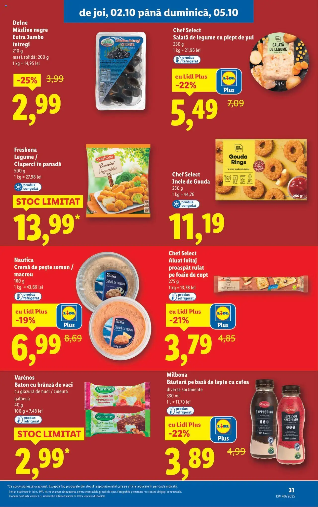 Catalog LIDL 29 Septembrie - 4 Octombrie 2025 | Pagina 31 | Produse: Hacıyatmaz Kedi Oyuncağı, Aluat, Lapte, Nuci
