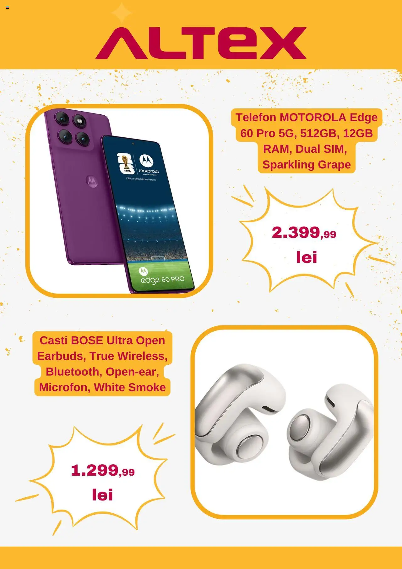 Catalog Altex 25 - 30 Septembrie 2025 | Pagina 2 | Produse: Telefon, Smartphone, Căști