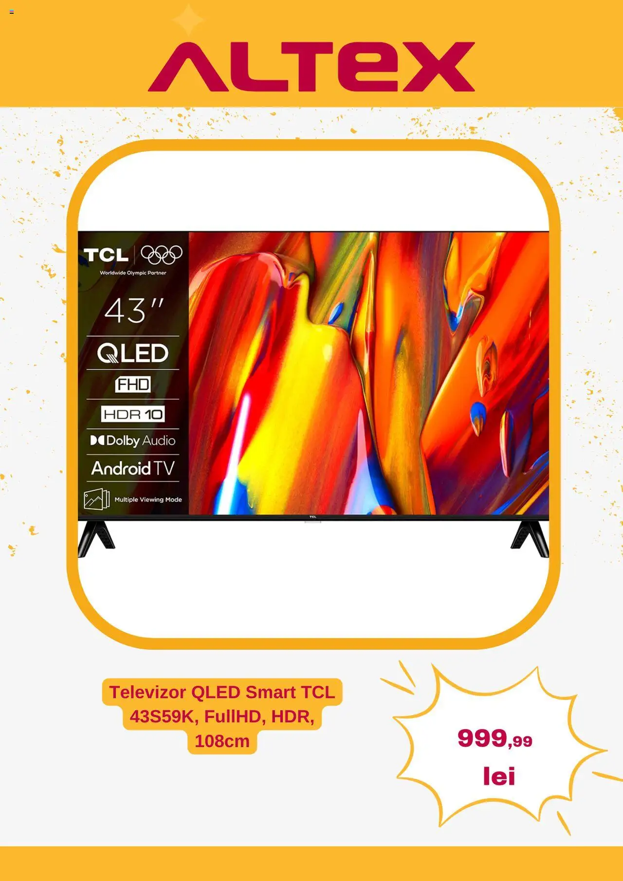 Catalog Altex 25 - 30 Septembrie 2025 | Pagina 5 | Produse: Televizor, Audio