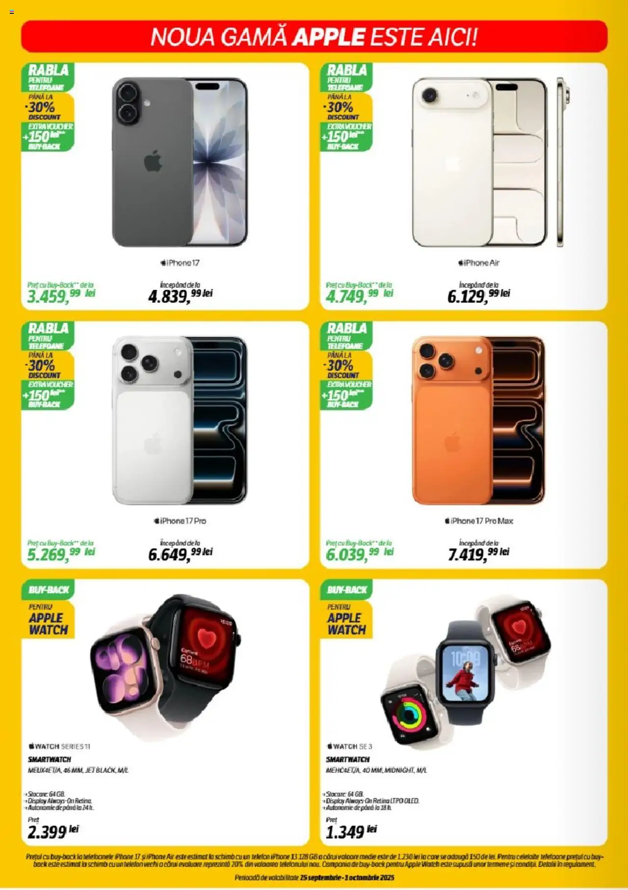Catalog Flanco 25 - 30 Septembrie 2025 | Pagina 10 | Produse: Telefon, Smartwatch, Apple