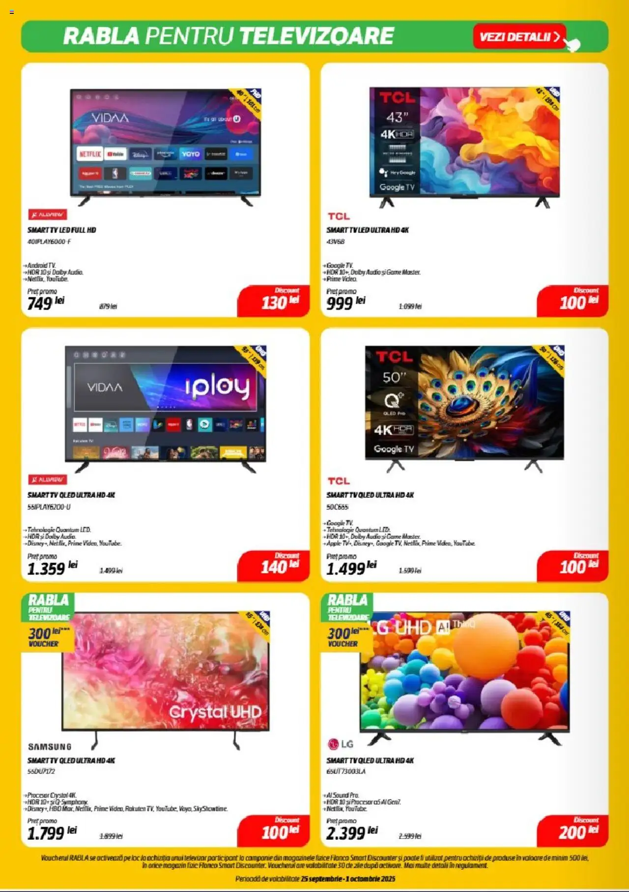 Catalog Flanco 25 - 30 Septembrie 2025 | Pagina 12 | Produse: Televizor, Audio, Babak, Apple