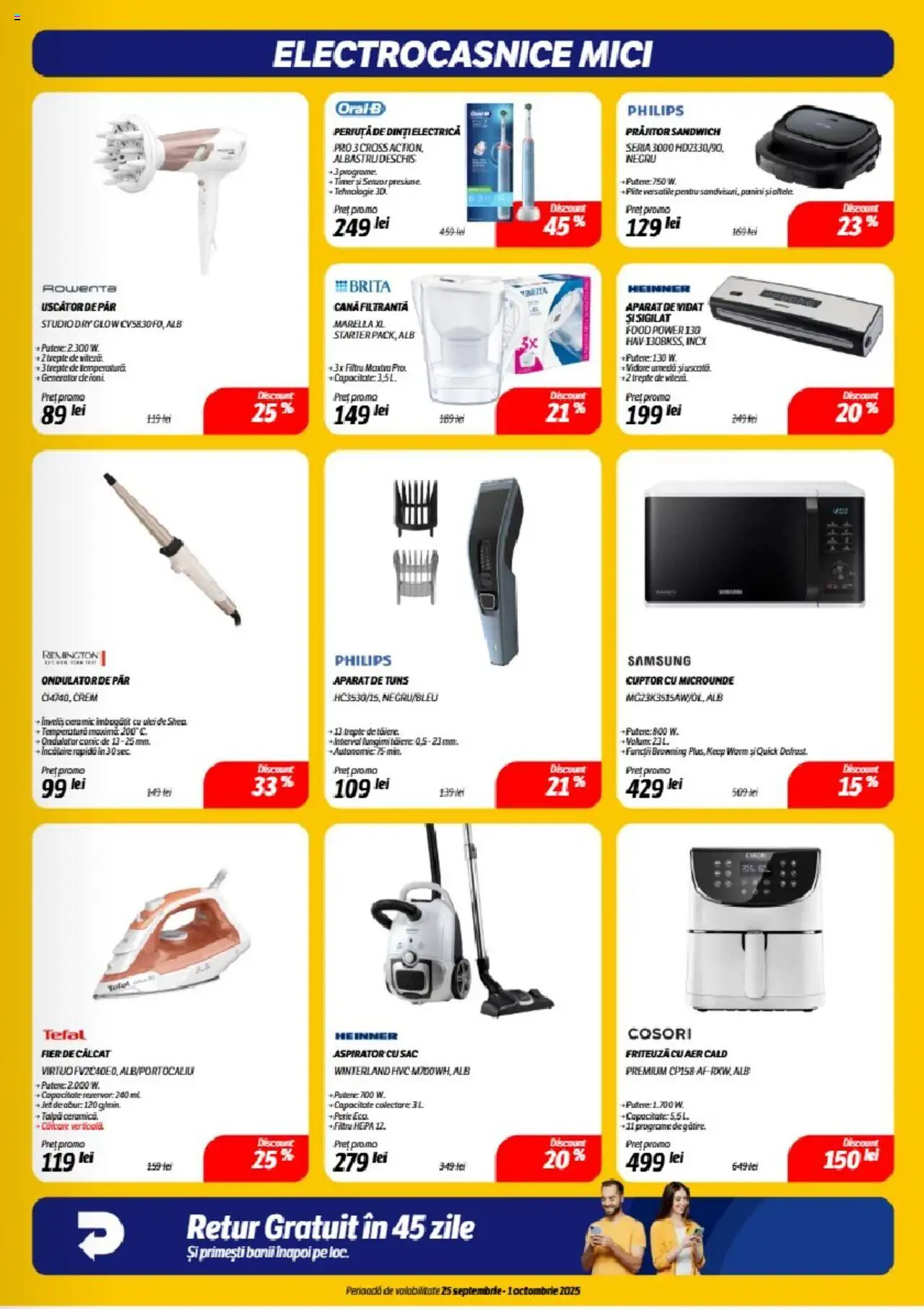 Catalog Flanco 25 - 30 Septembrie 2025 | Pagina 17 | Produse: Ginseng, Cuptor Cu Microunde, Aspirator, Mici
