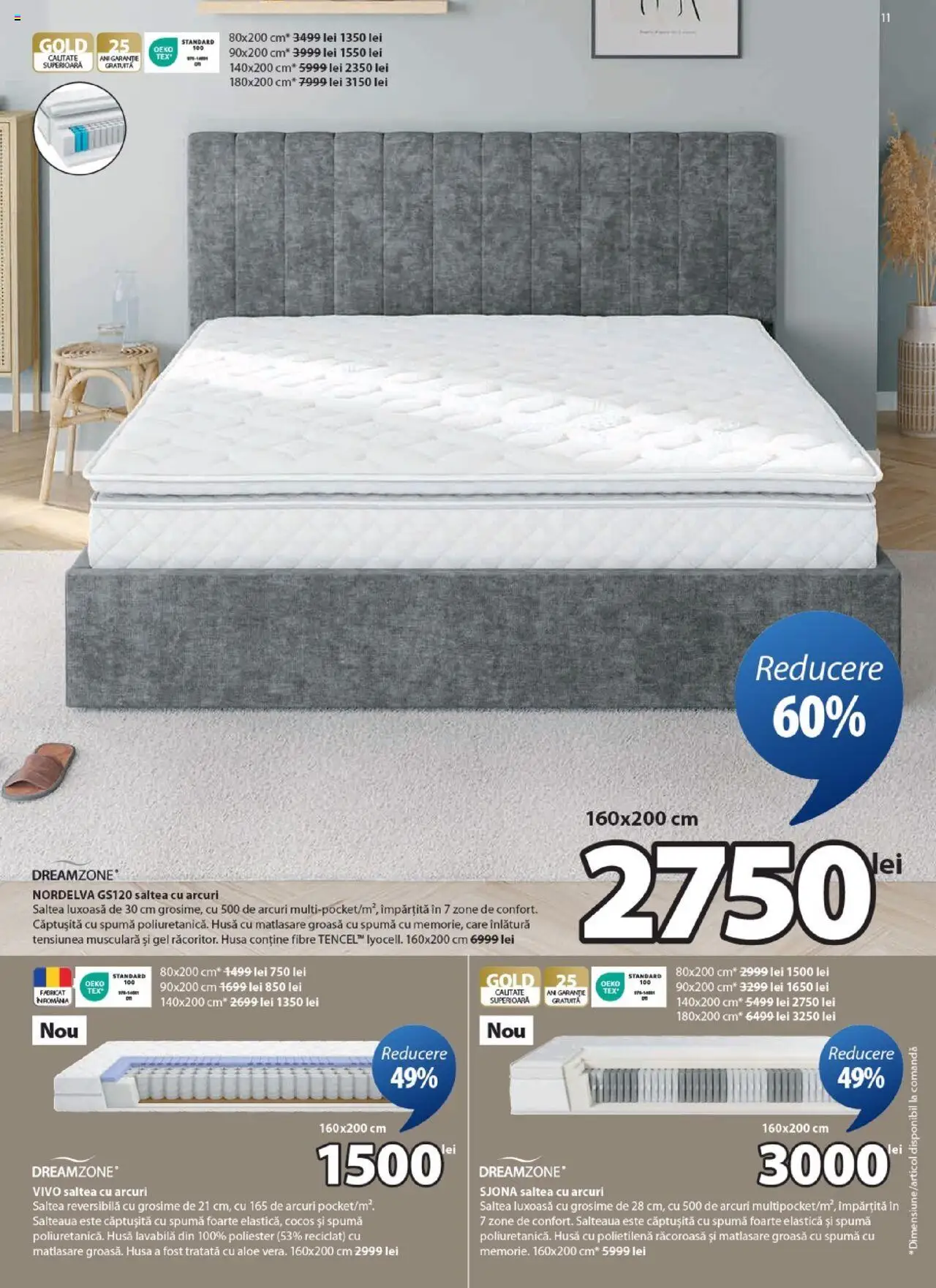 Catalog JYSK 26 Septembrie - 24 Octombrie 2025 | Pagina 11 | Produse: Saltea, Türk kahvesi öğütme değirmeni