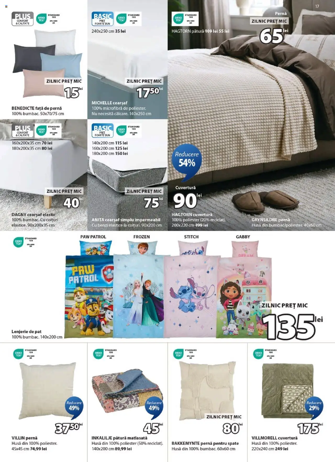 Catalog JYSK 26 Septembrie - 24 Octombrie 2025 | Pagina 17 | Produse: Cuvertură, Pat, Pernă, Față de pernă