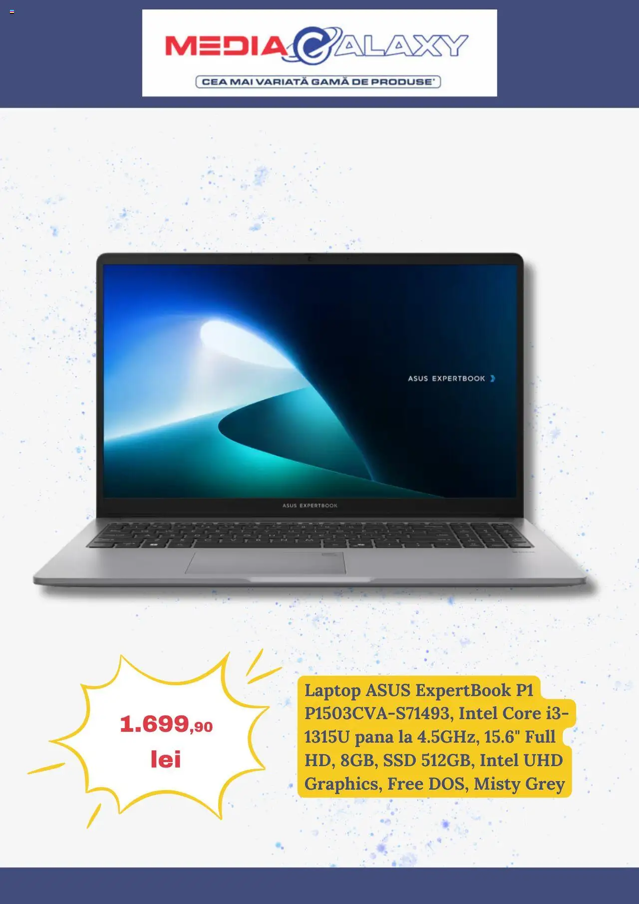 Catalog Media Galaxy 25 - 30 Septembrie 2025 | Pagina 3 | Produse: Laptop